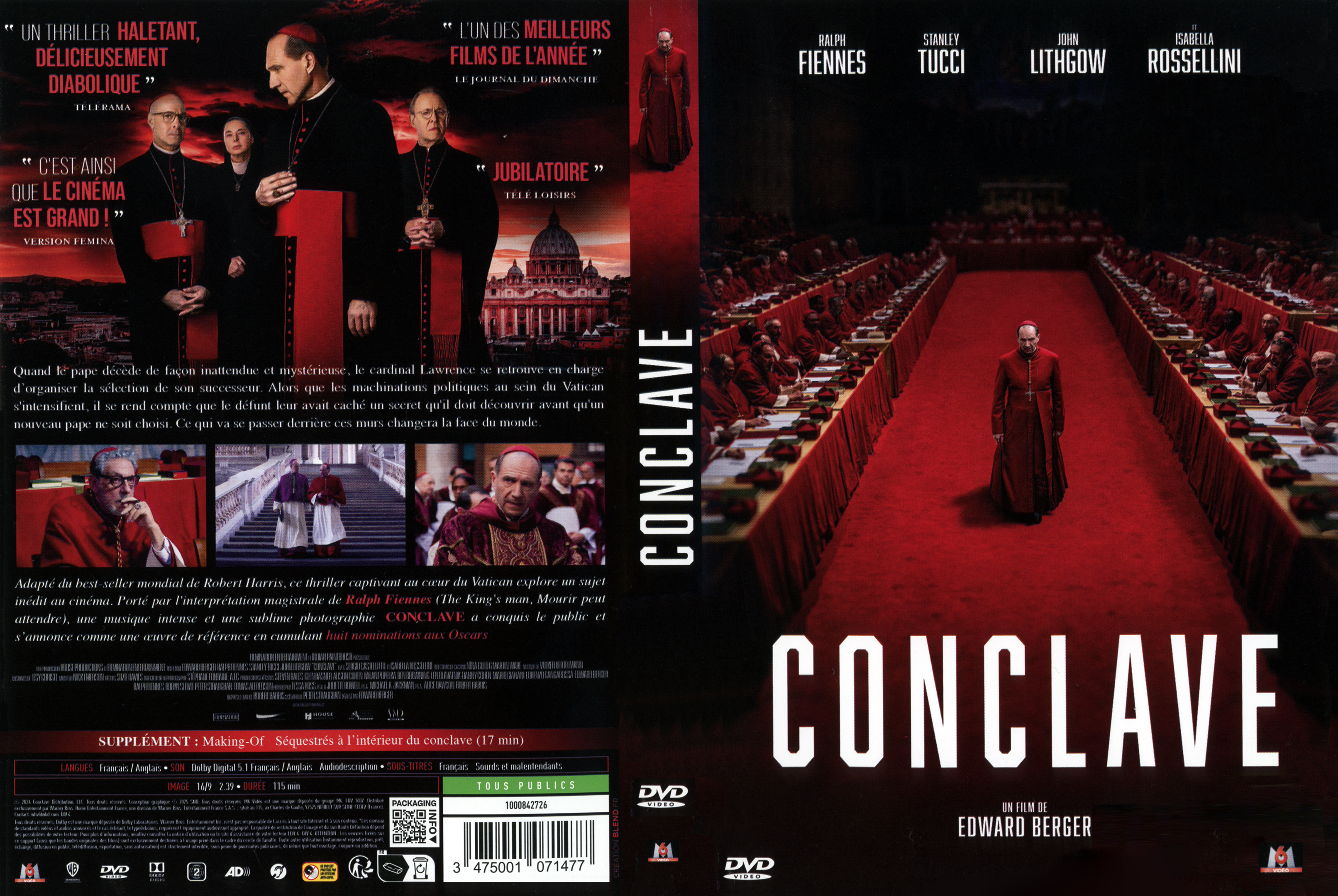 Jaquette DVD Conclave