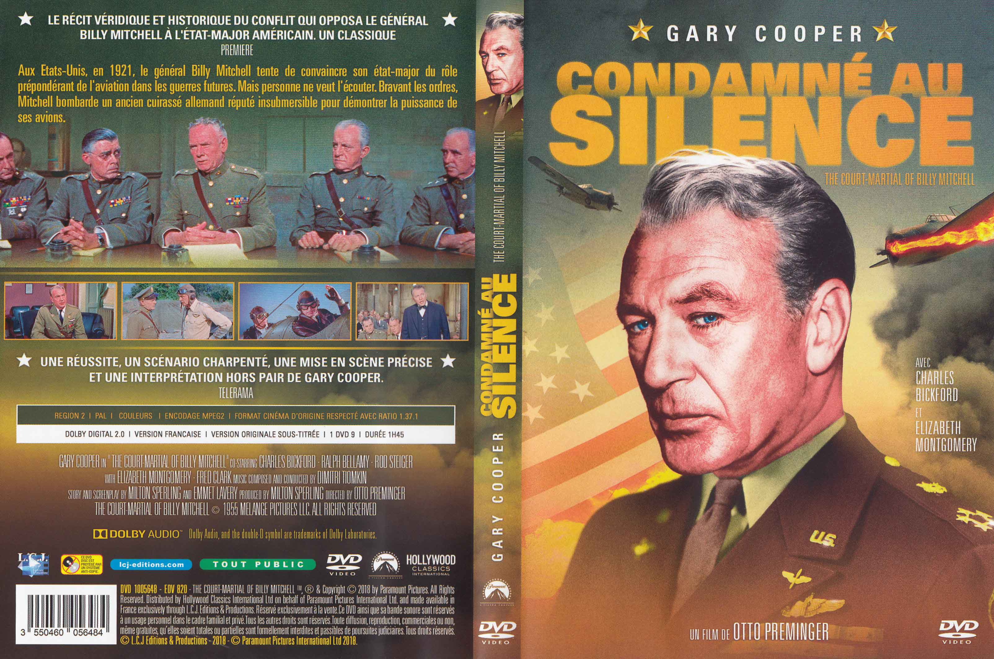 Jaquette DVD Condamn au silence