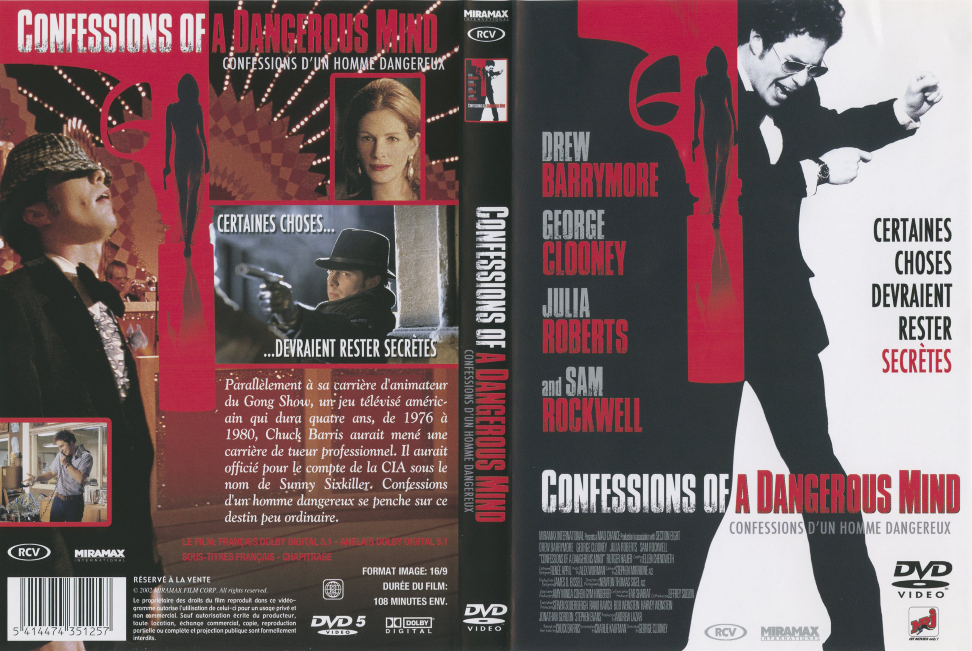 Jaquette DVD Confessions d