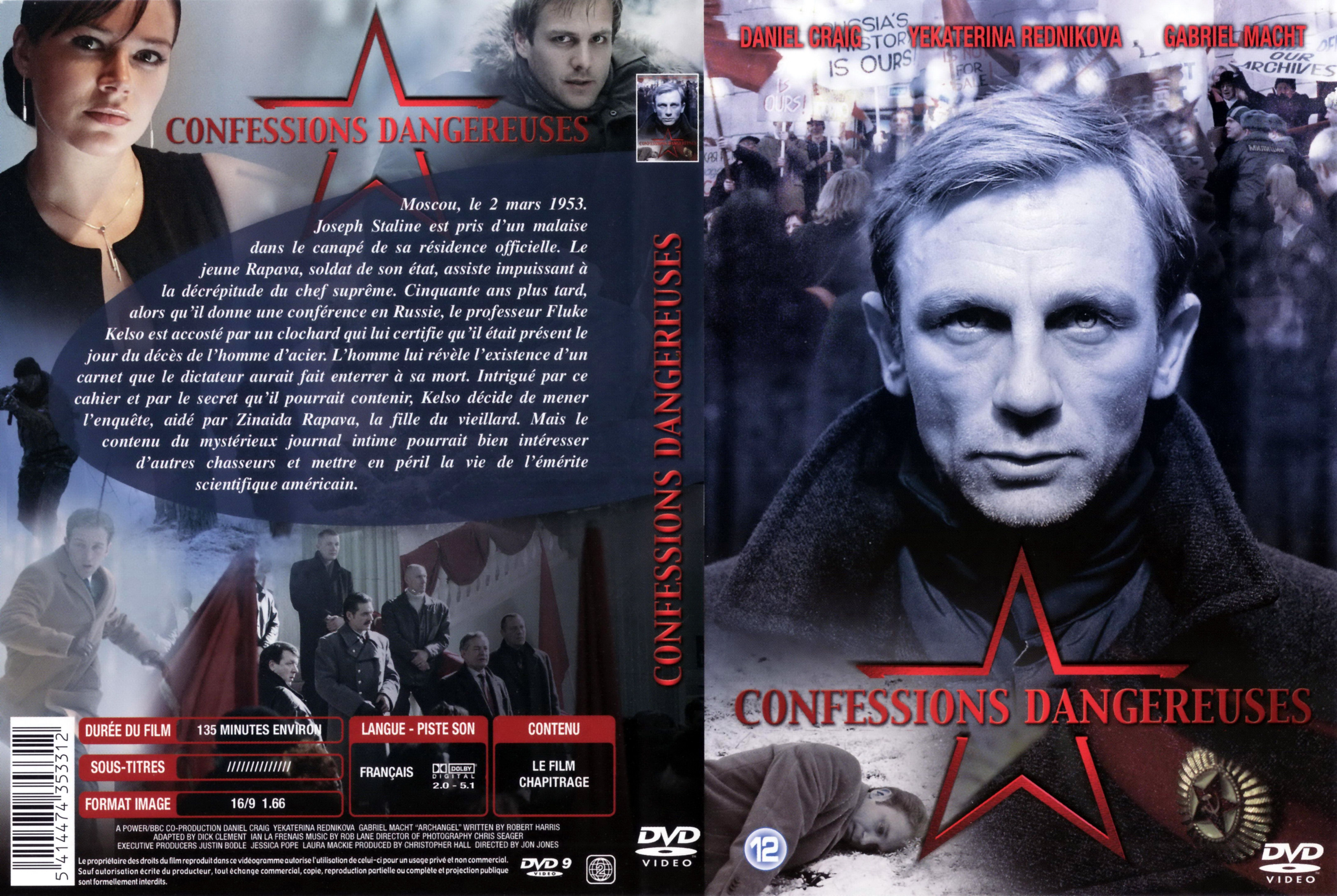 Jaquette DVD Confessions dangereuses