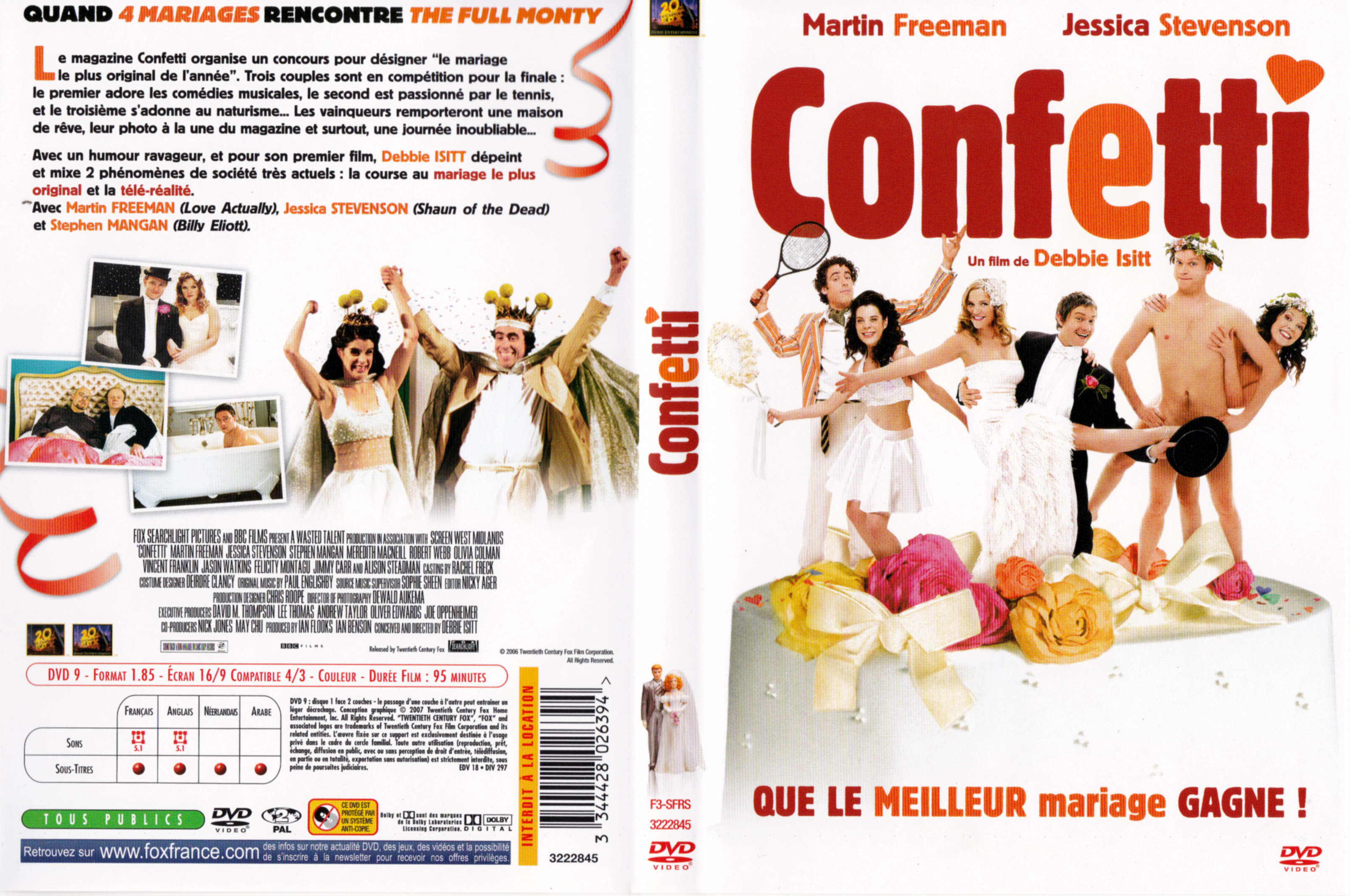 Jaquette DVD Confetti