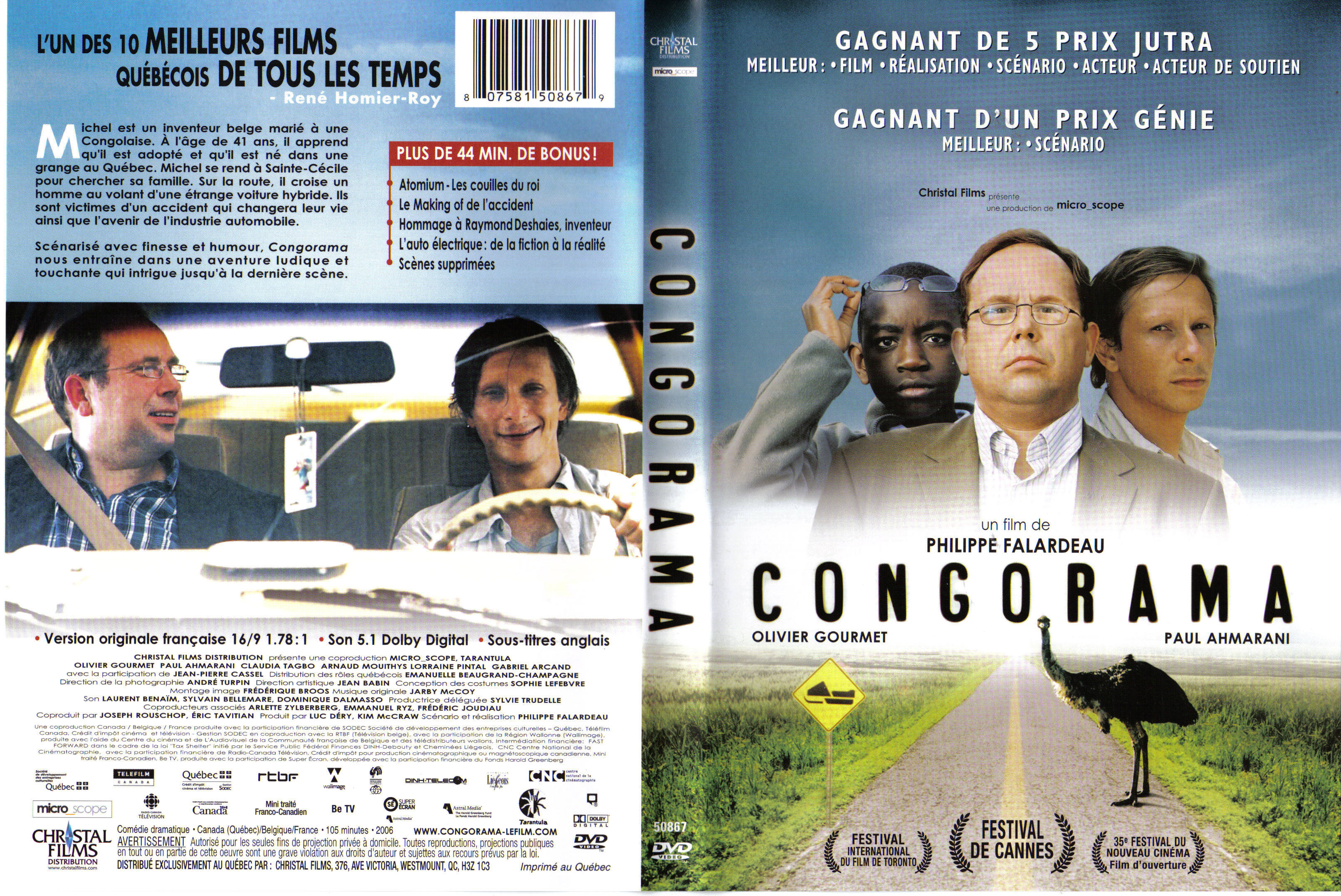 Jaquette DVD Congorama
