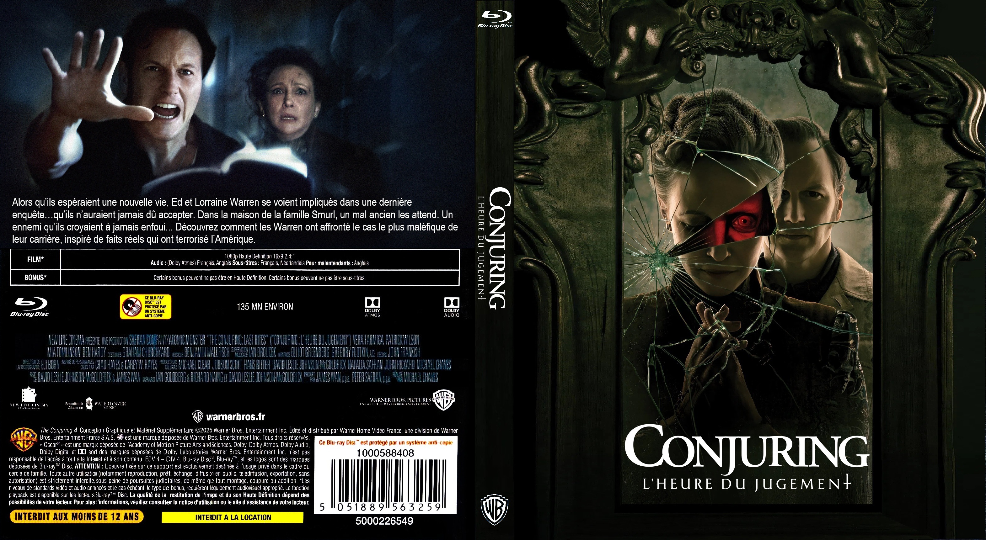 Jaquette DVD Conjuring 4  L