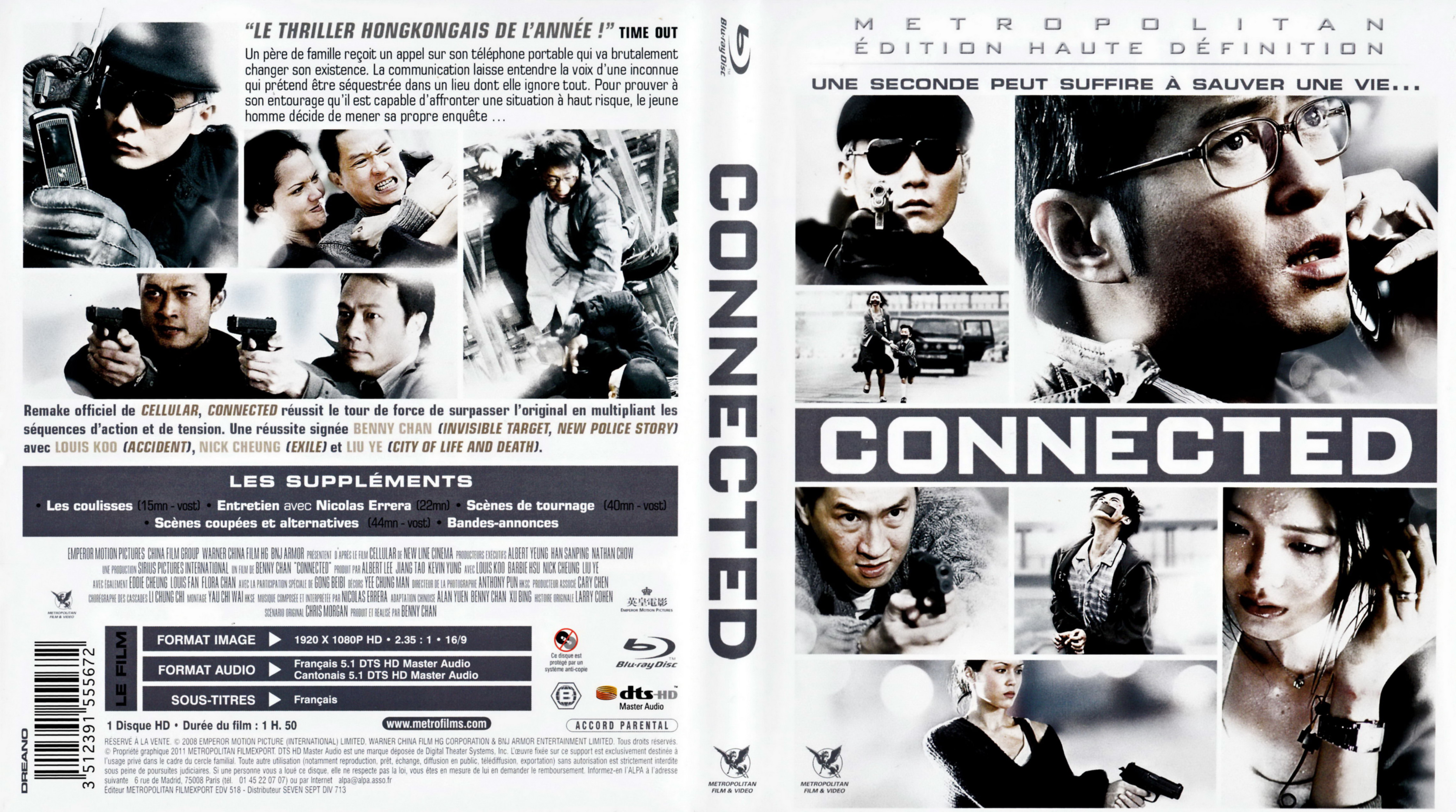 Jaquette DVD Connected (BLU-RAY)