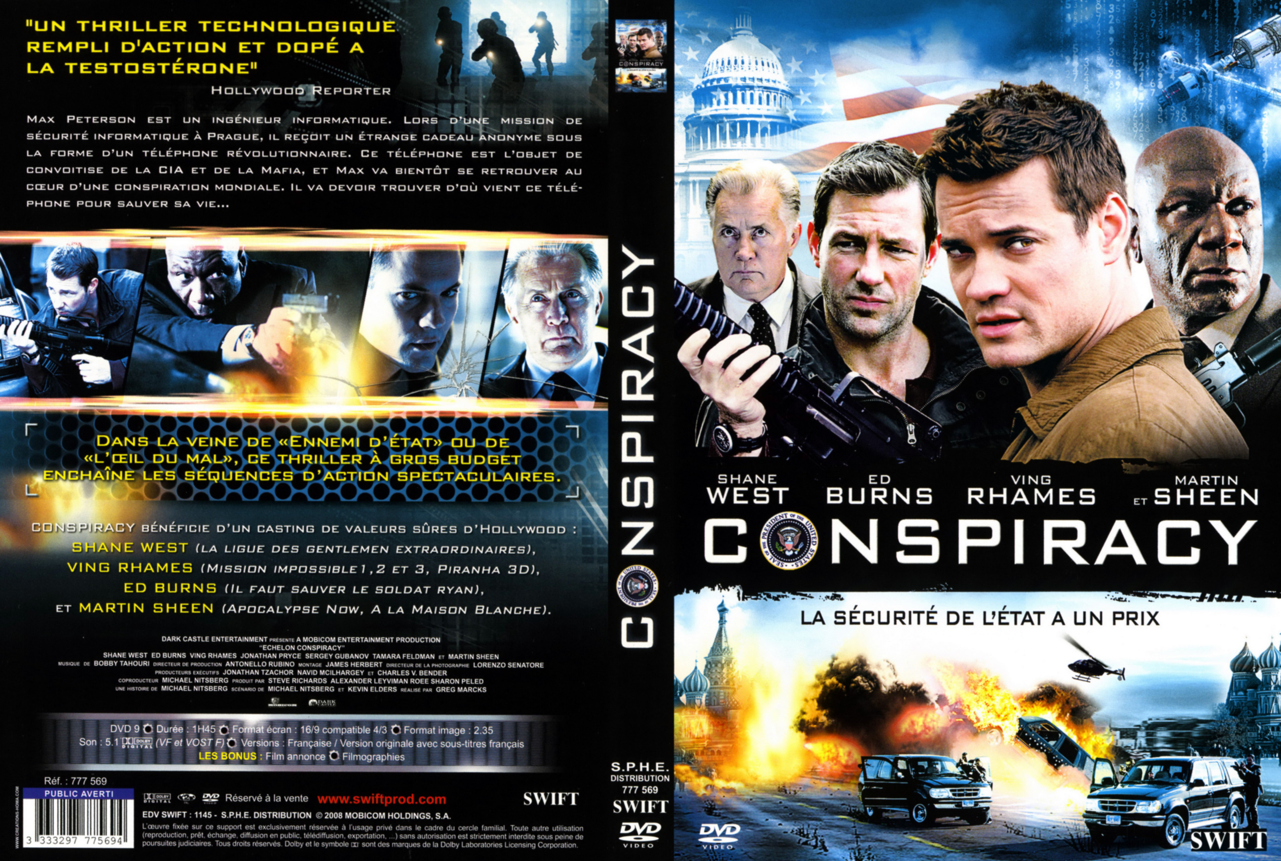 Jaquette DVD Conspiracy