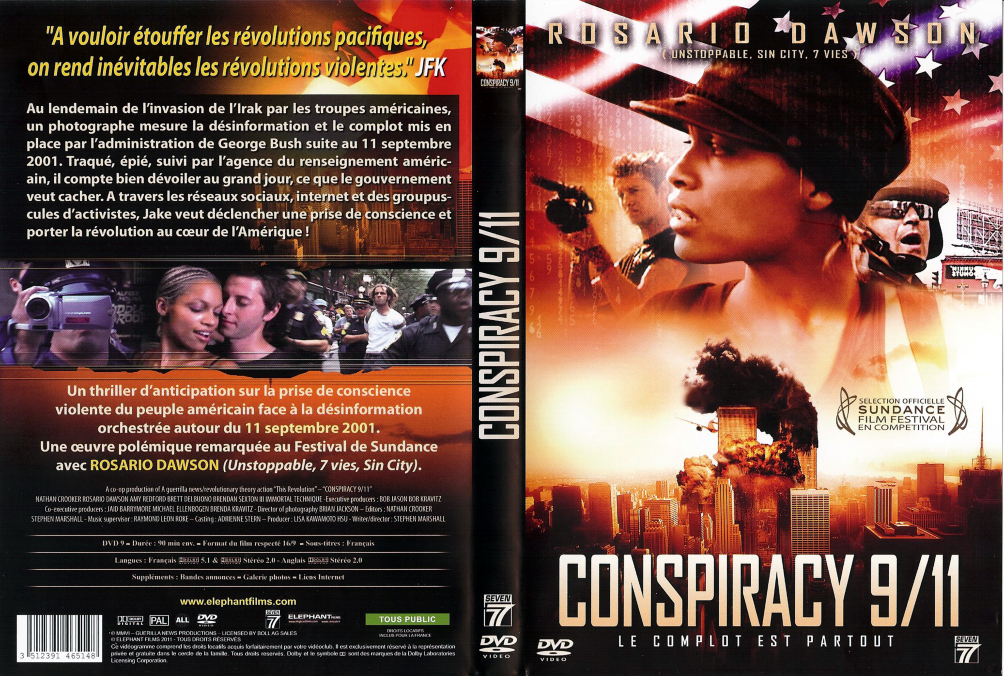 Jaquette DVD Conspiracy 911