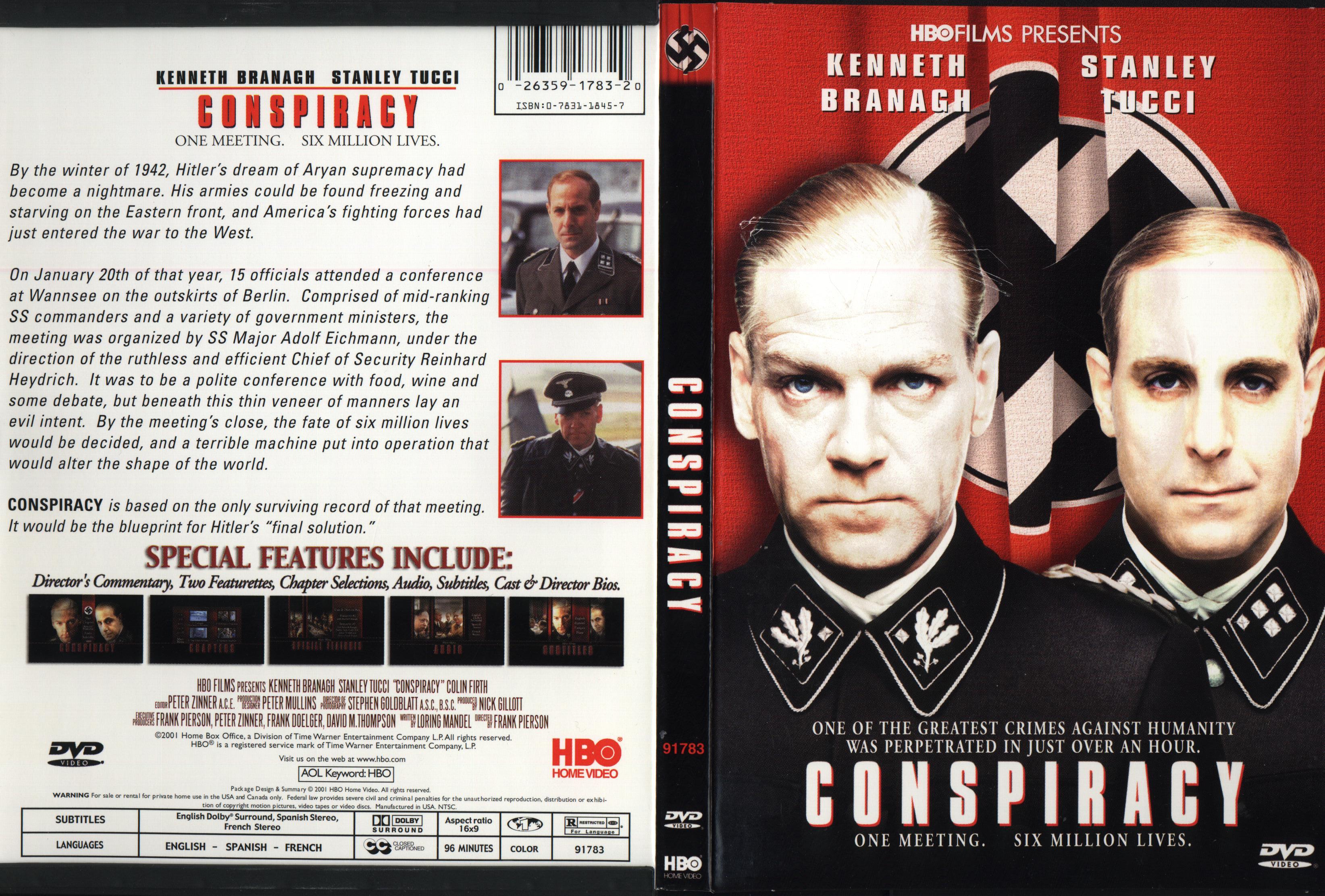 Jaquette DVD Conspiracy Zone 1