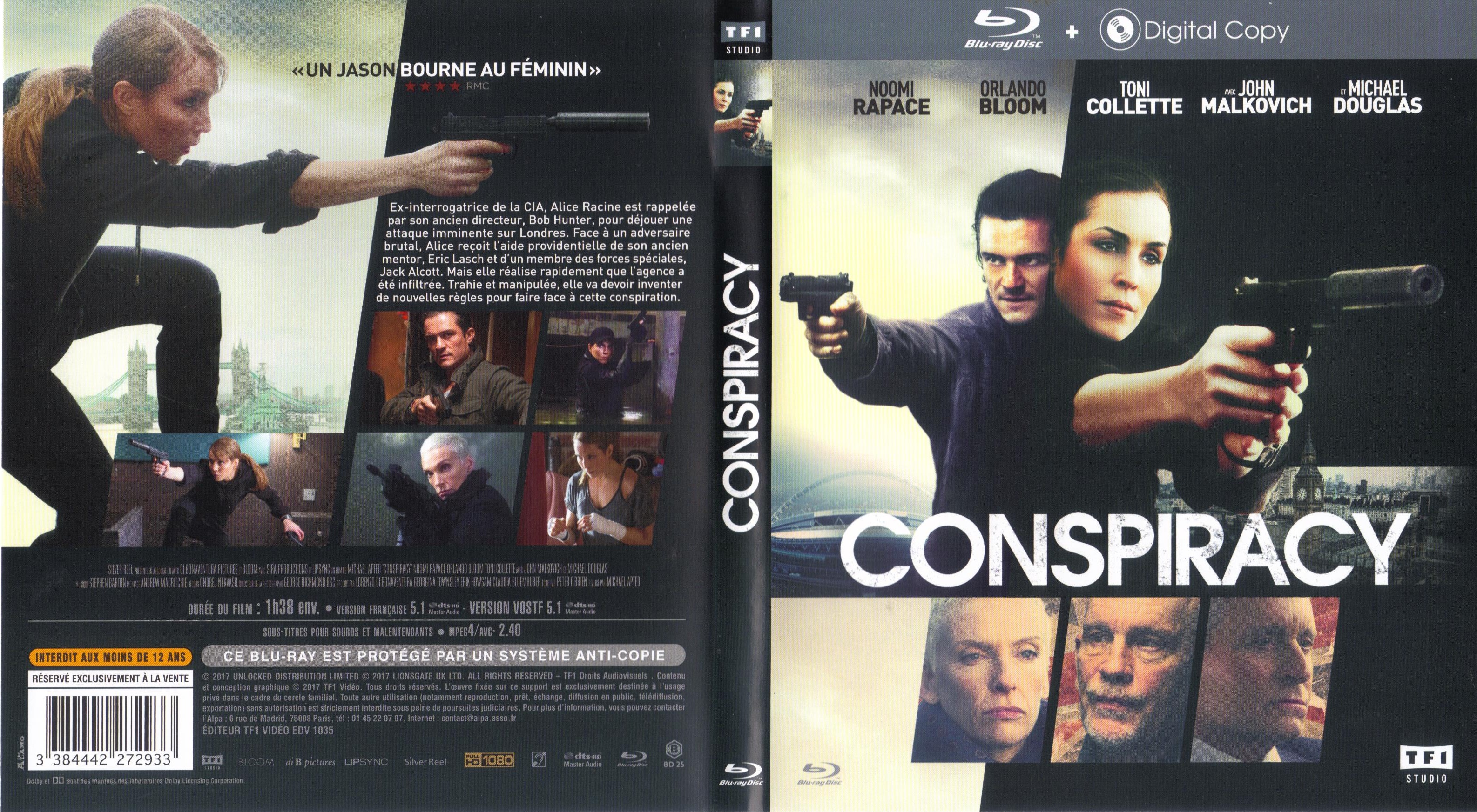 Jaquette DVD Conspiracy (BLU-RAY)