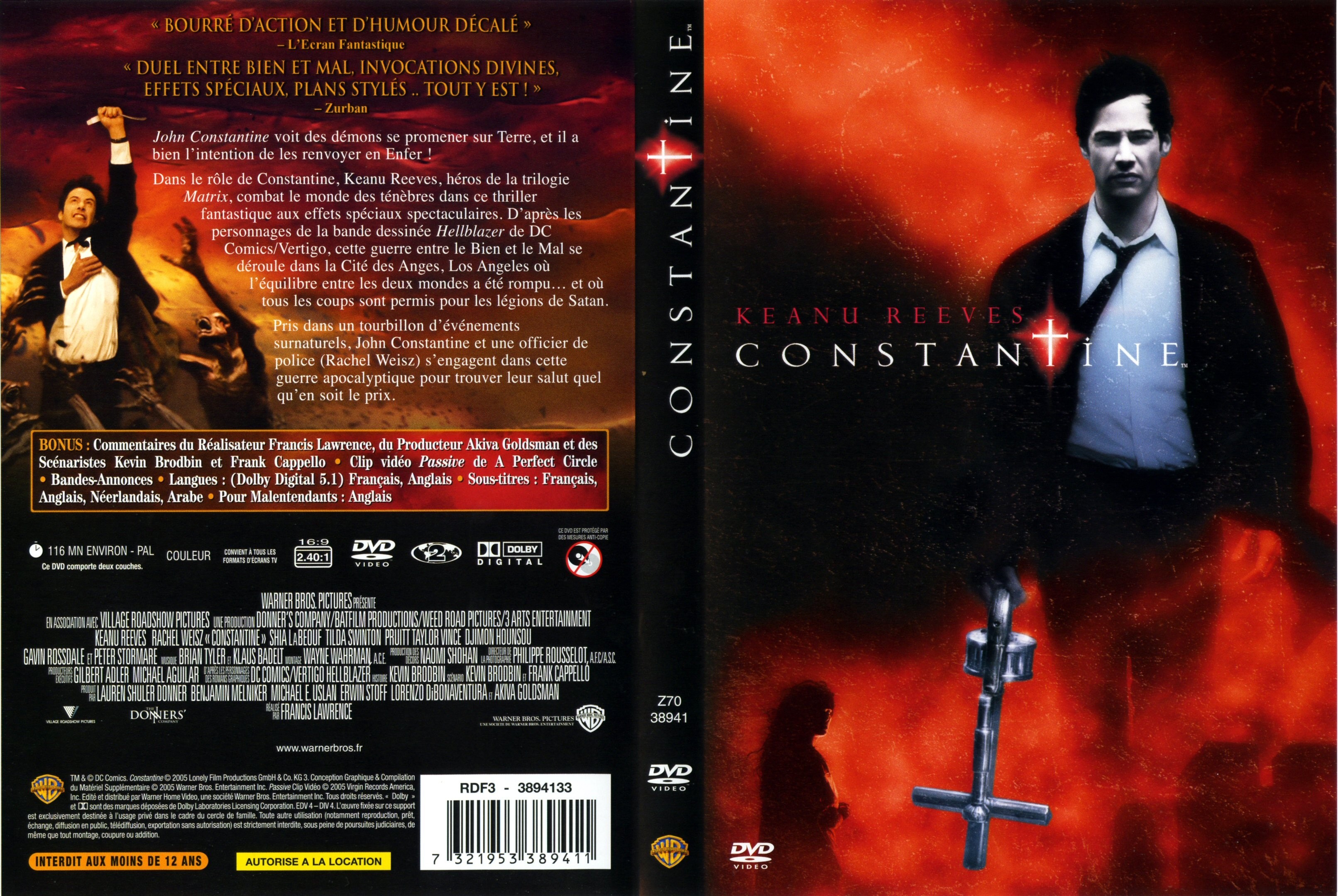 Jaquette DVD Constantine