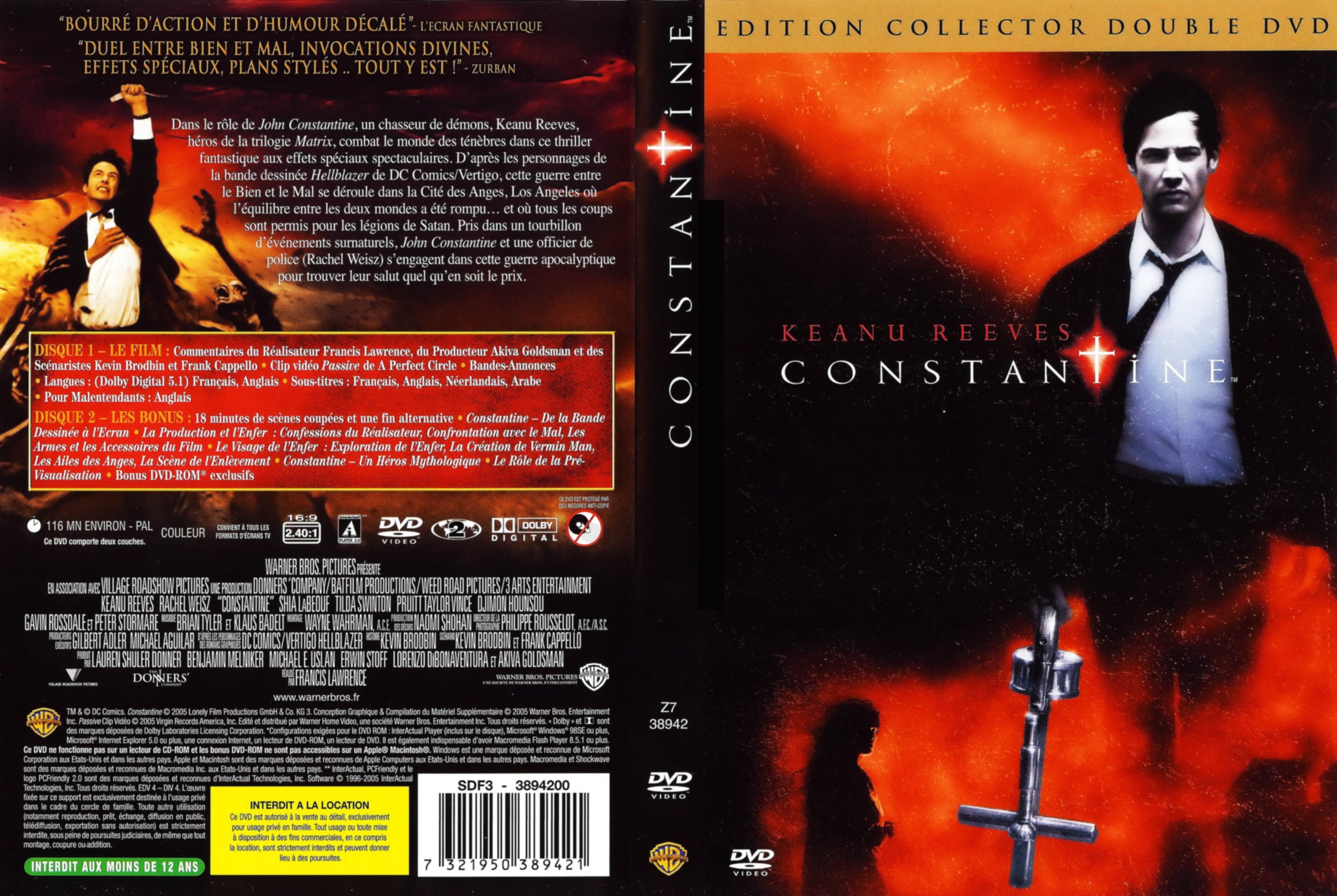 Jaquette DVD Constantine v3