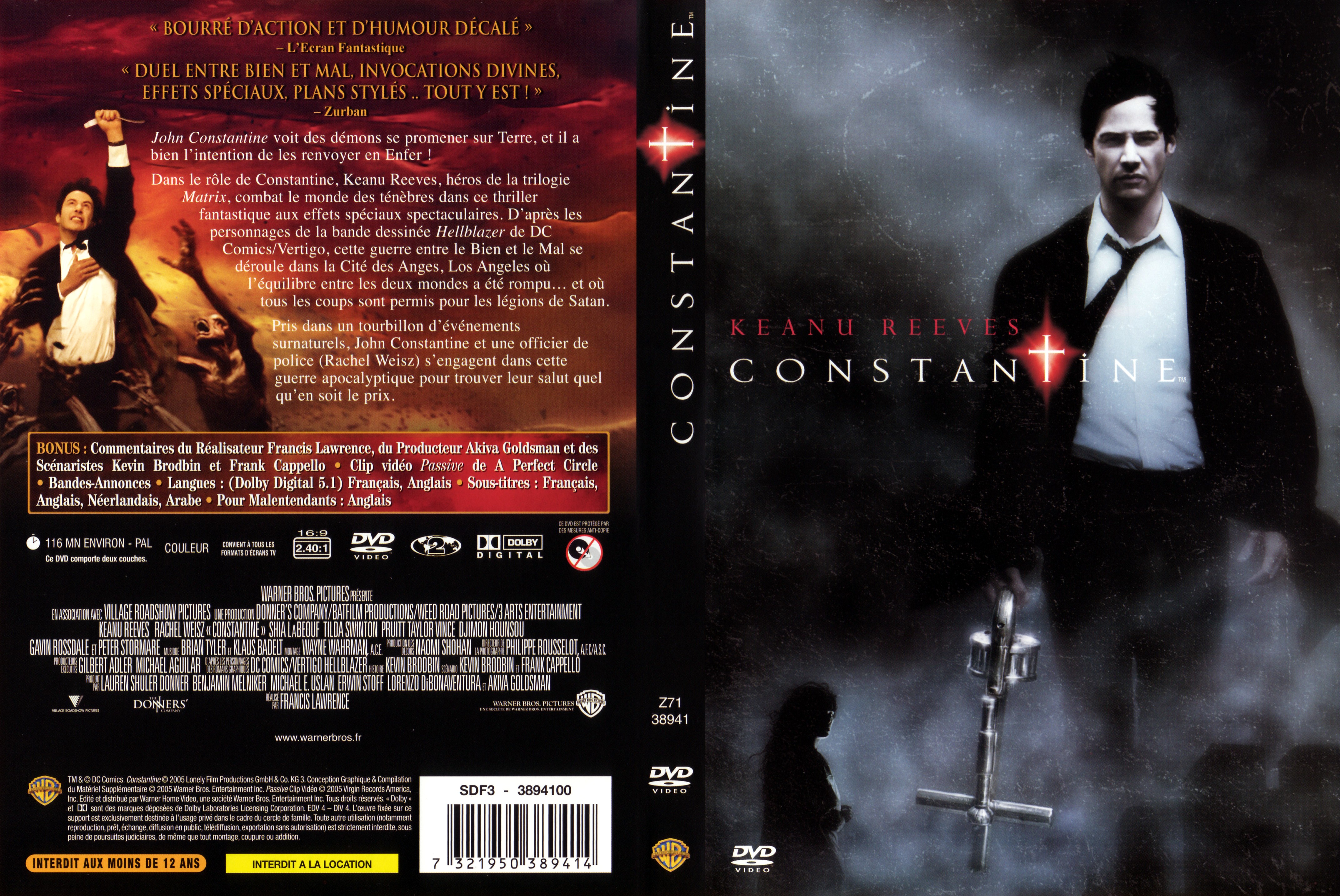 Jaquette DVD Constantine v5