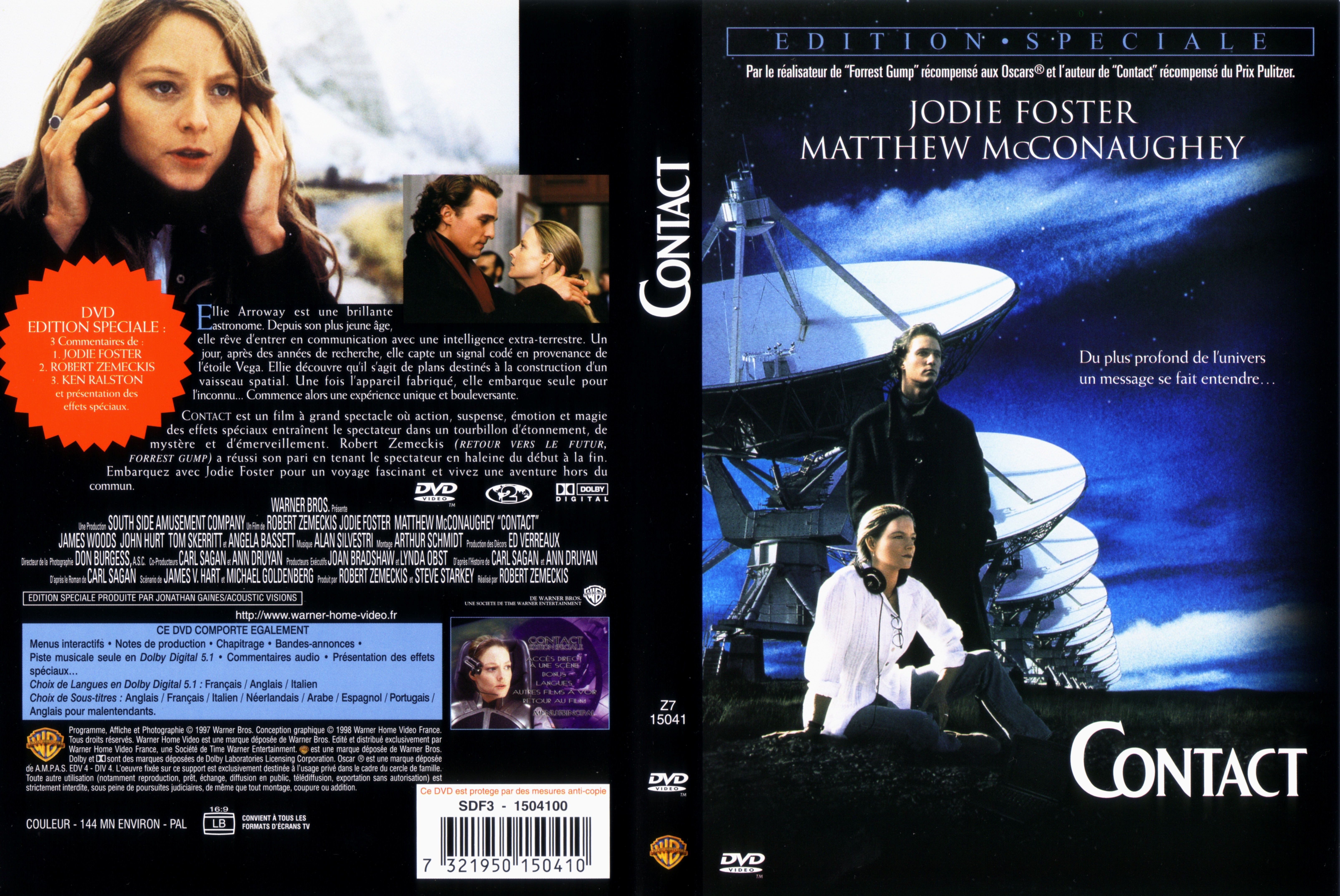 Jaquette DVD Contact