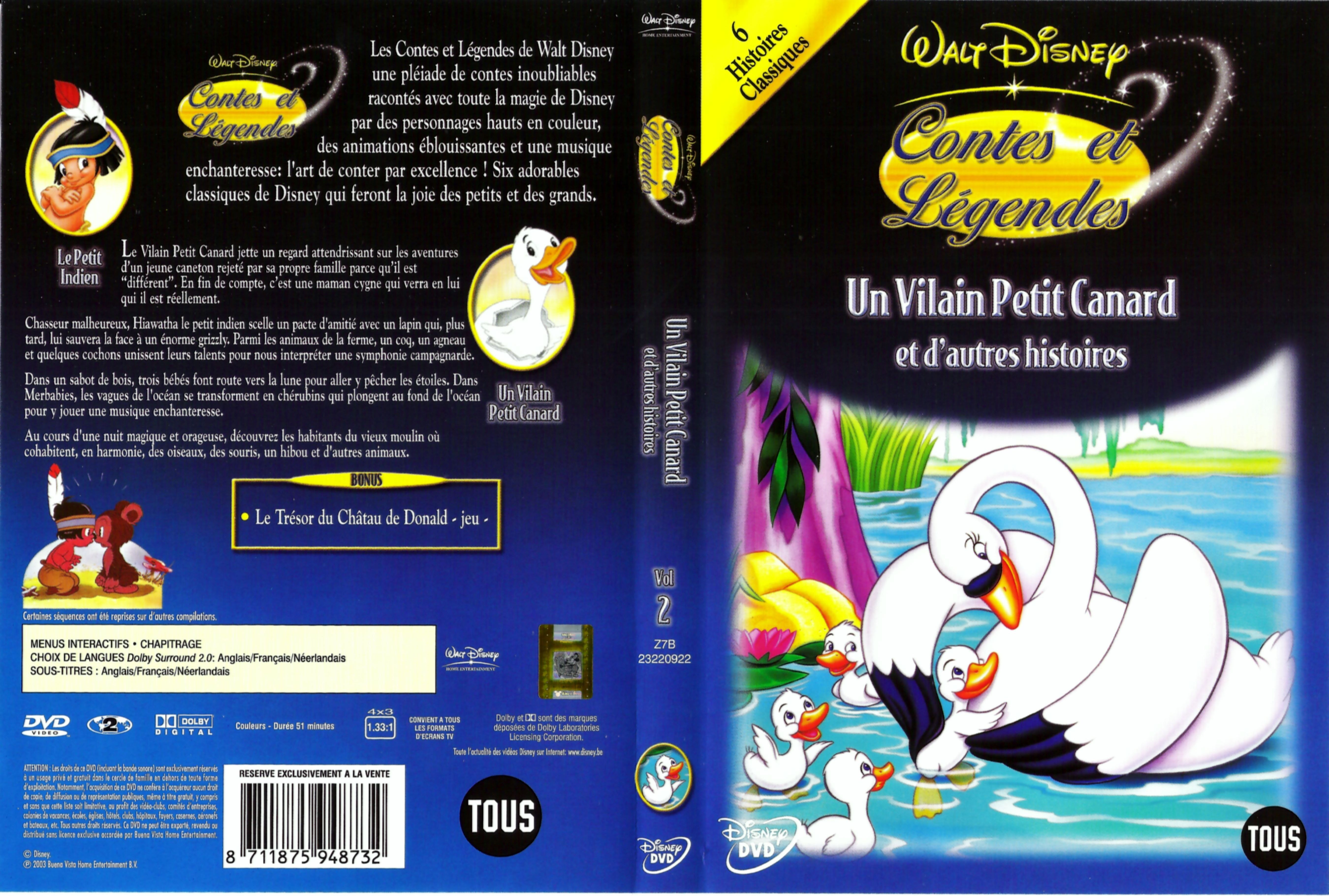 Jaquette DVD Contes et legendes 2 v3