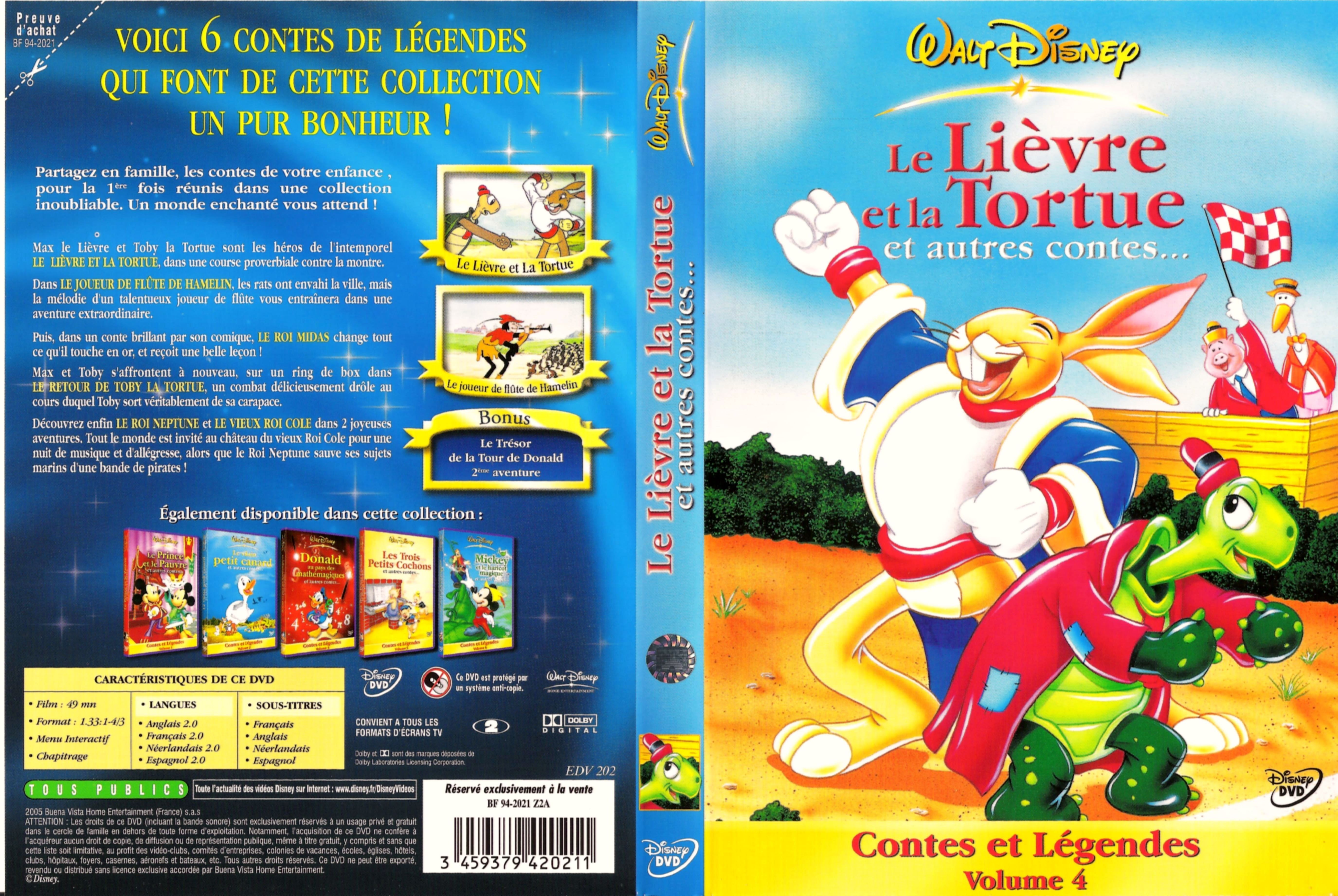 Jaquette DVD Contes et legendes 4 v3