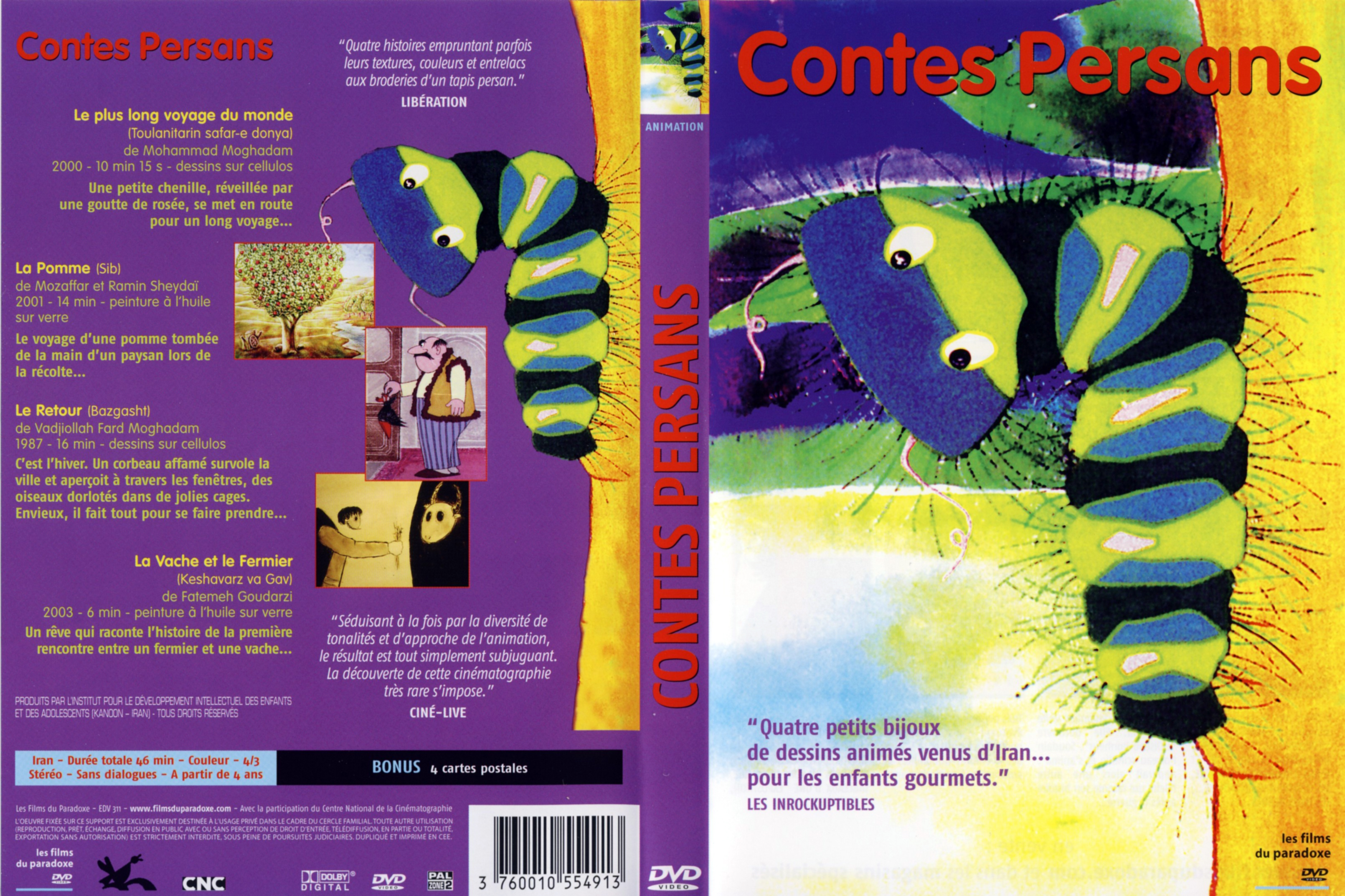 Jaquette DVD Contes persans