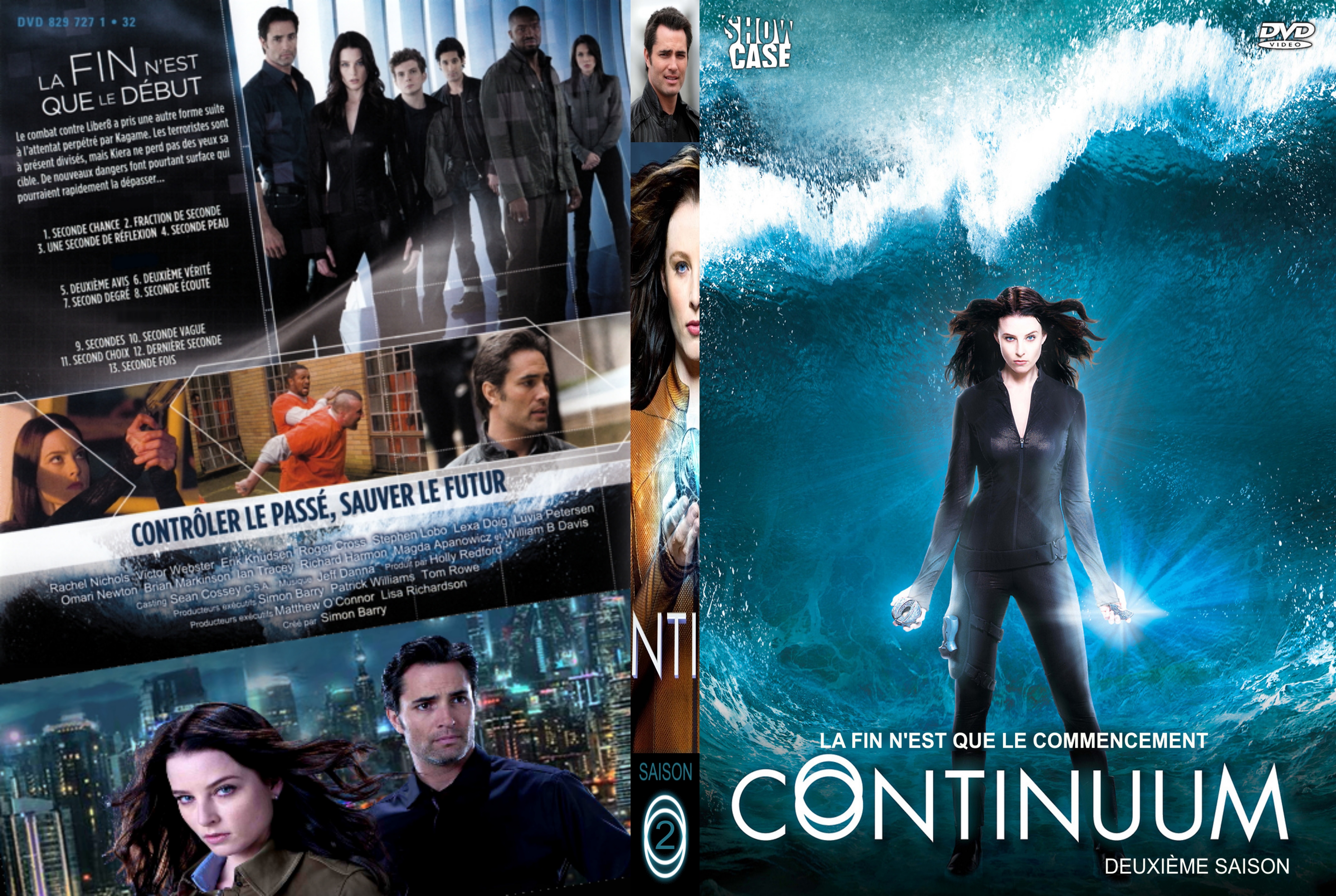 Jaquette DVD Continuum Saison 02 custom