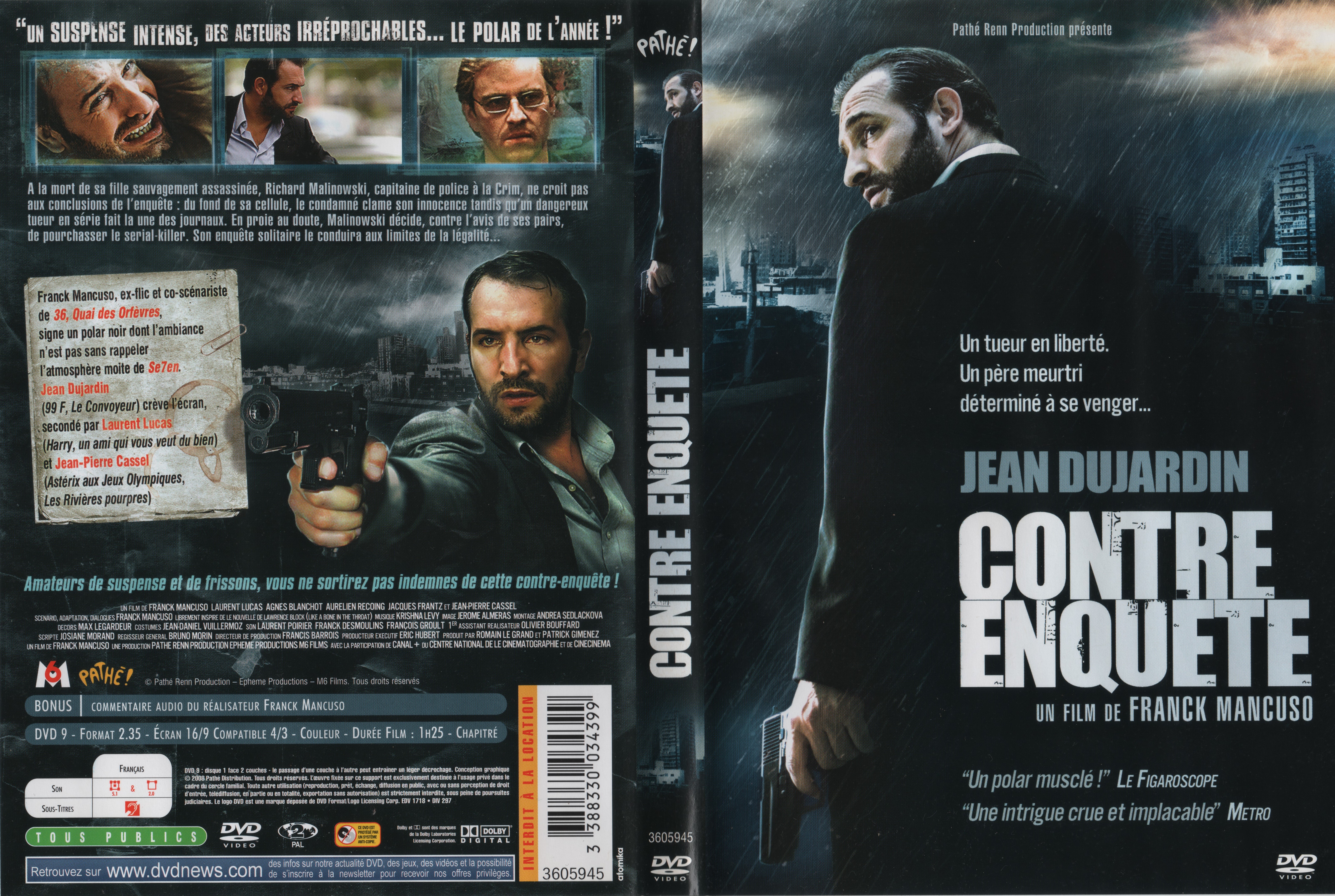 Jaquette DVD Contre Enquete v3