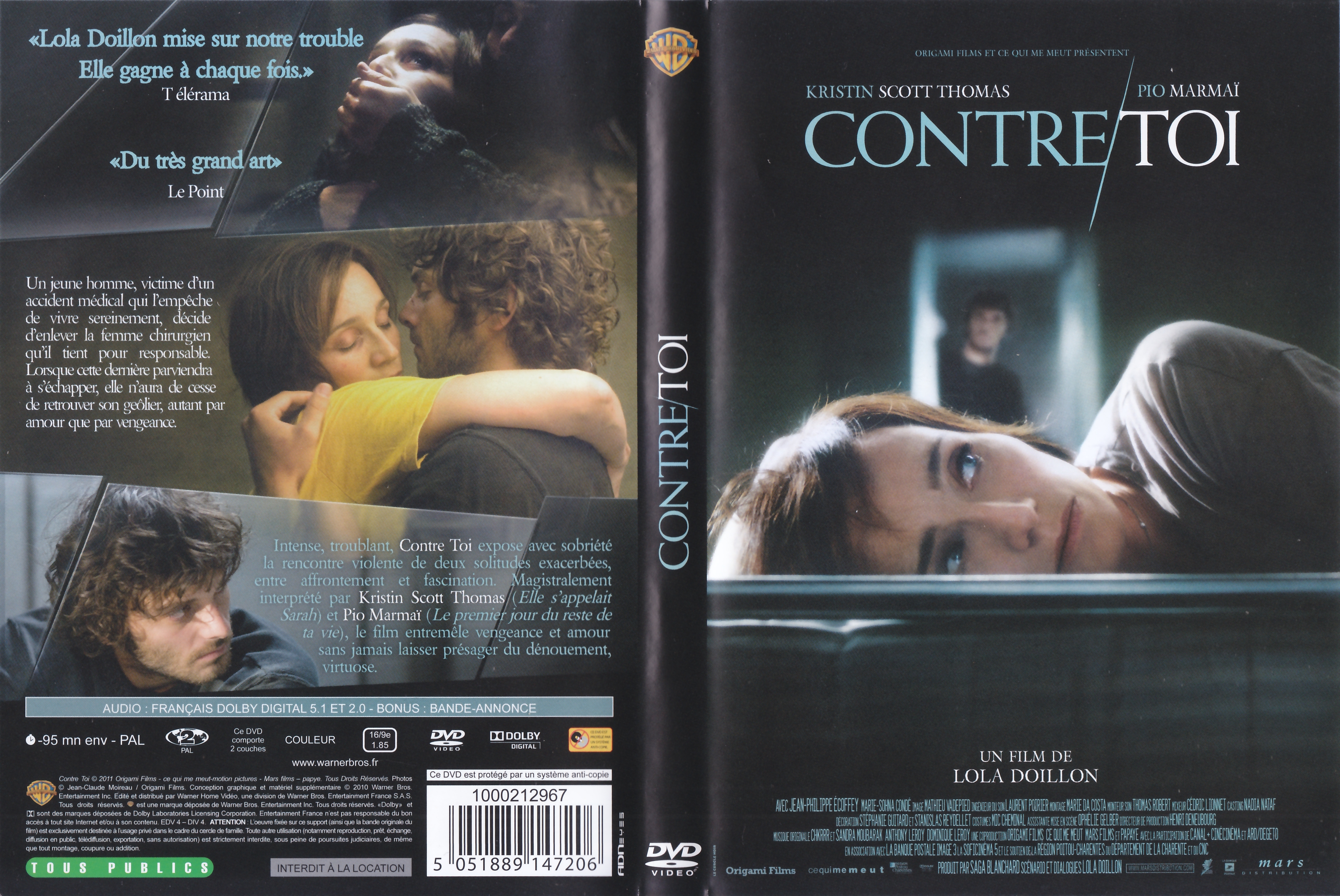 Jaquette DVD Contre Toi