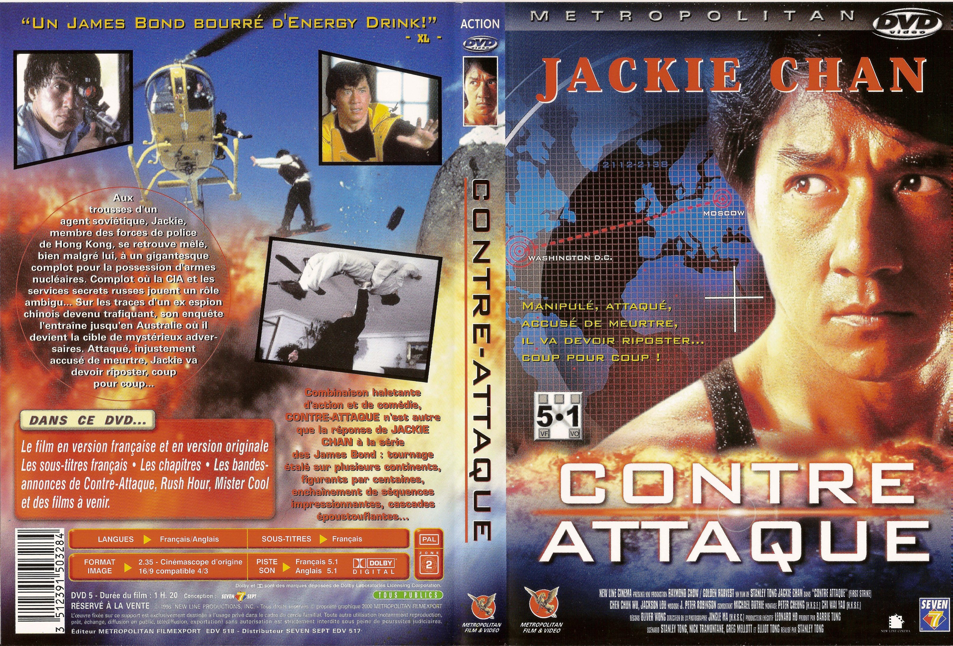 Jaquette Dvd De Contre Attaque Cinéma Passion