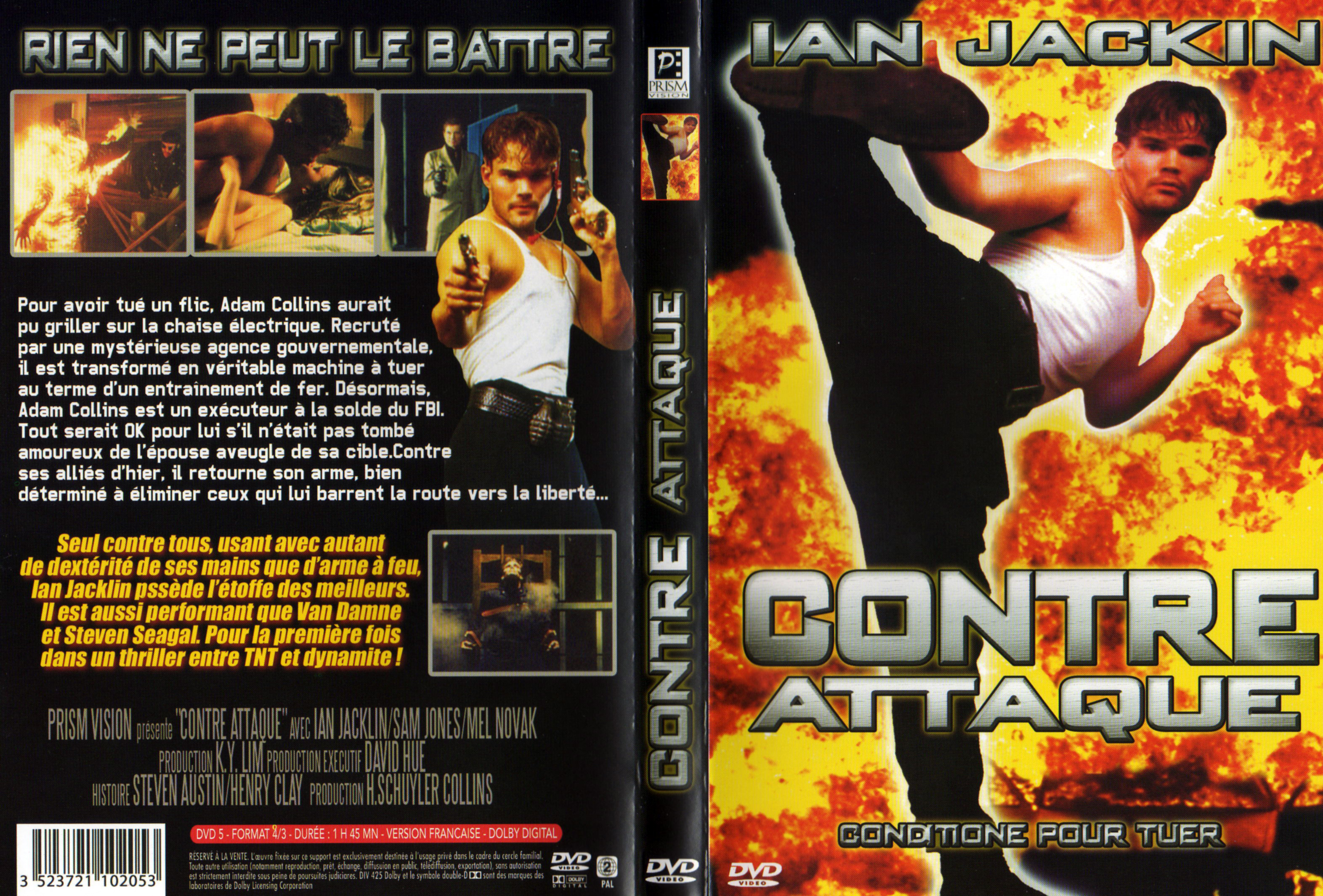 Jaquette DVD Contre attaque (Ian Jaklin)