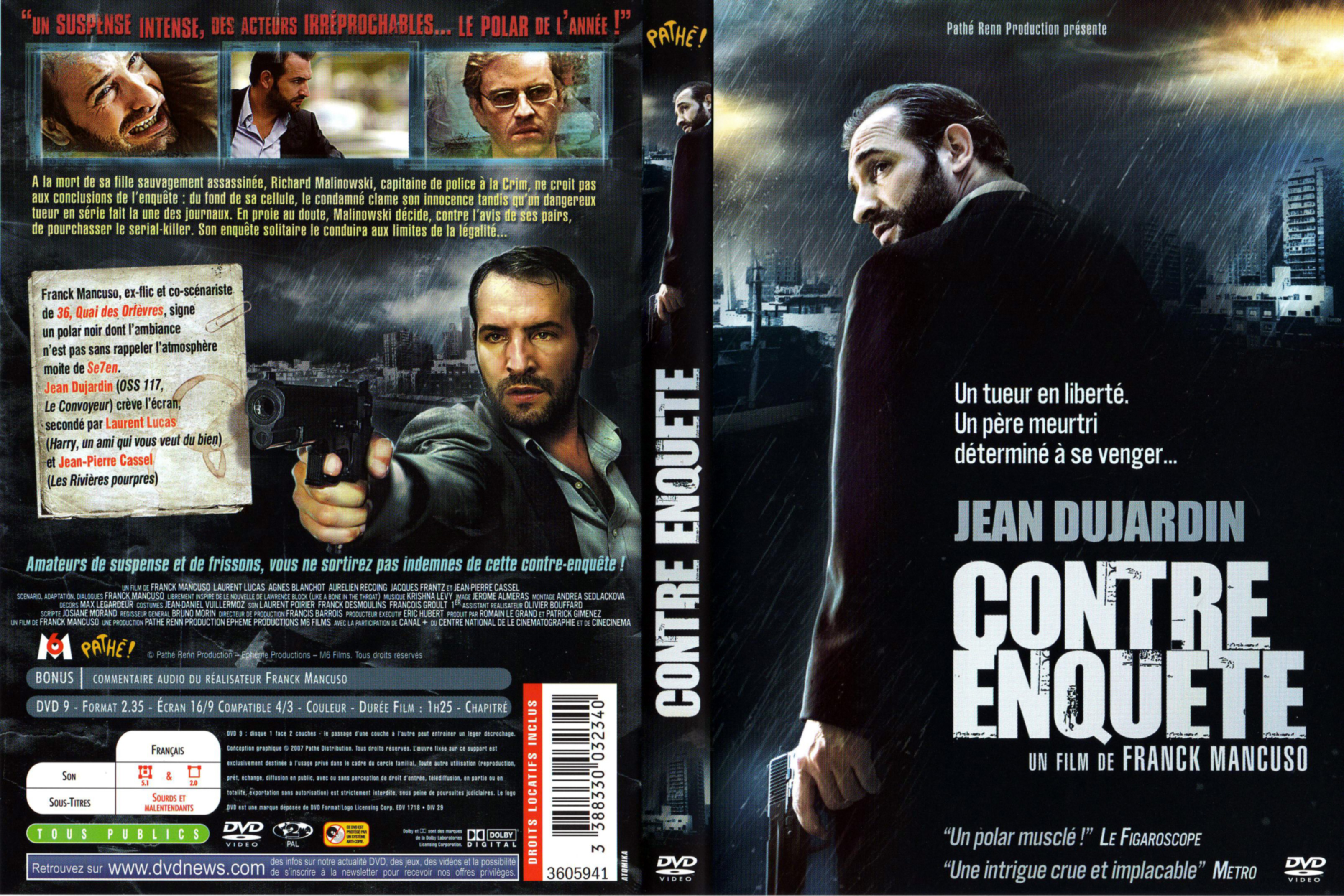 Jaquette DVD Contre enquete