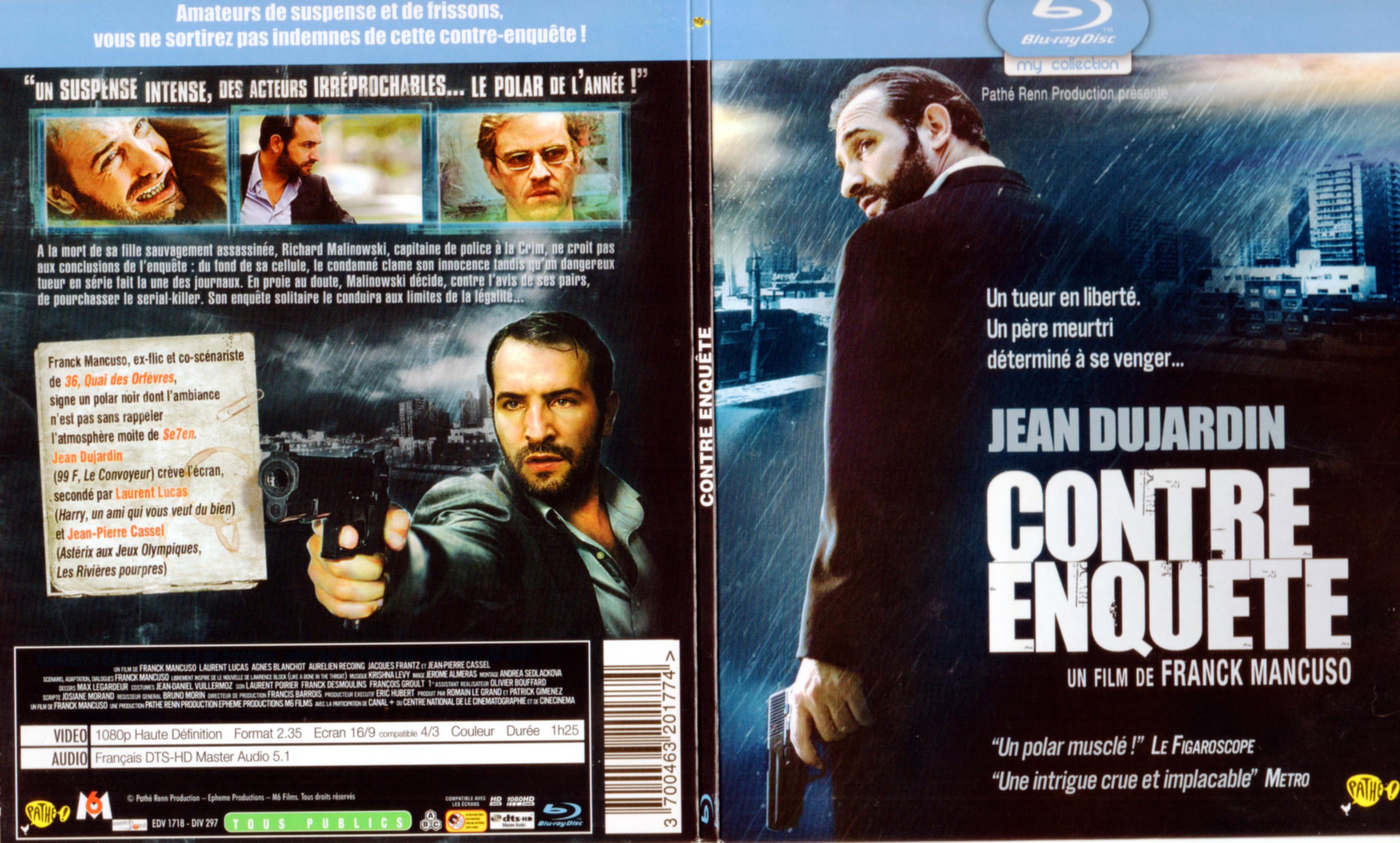 Jaquette DVD Contre enquete (BLU-RAY)