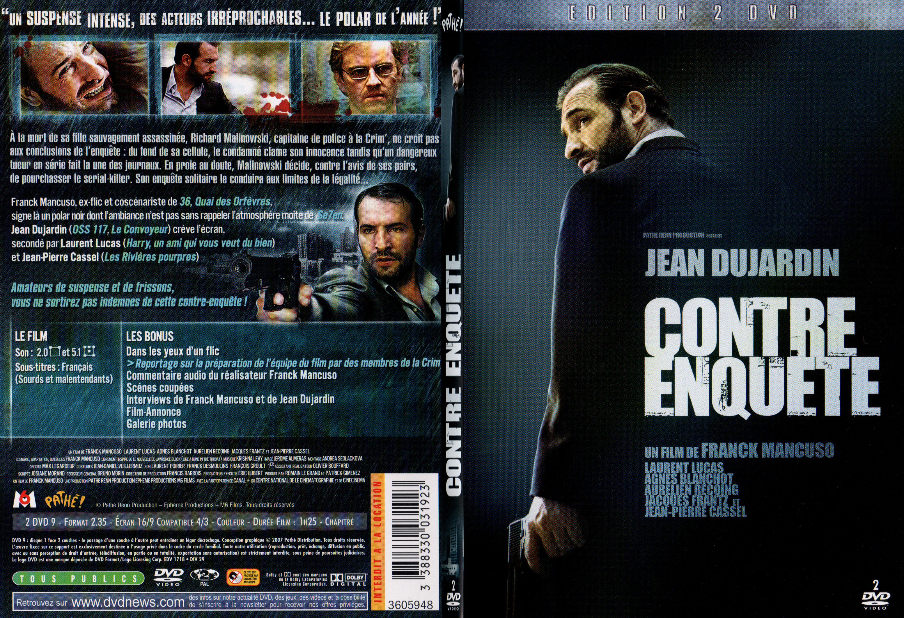 Jaquette DVD Contre enquete - SLIM