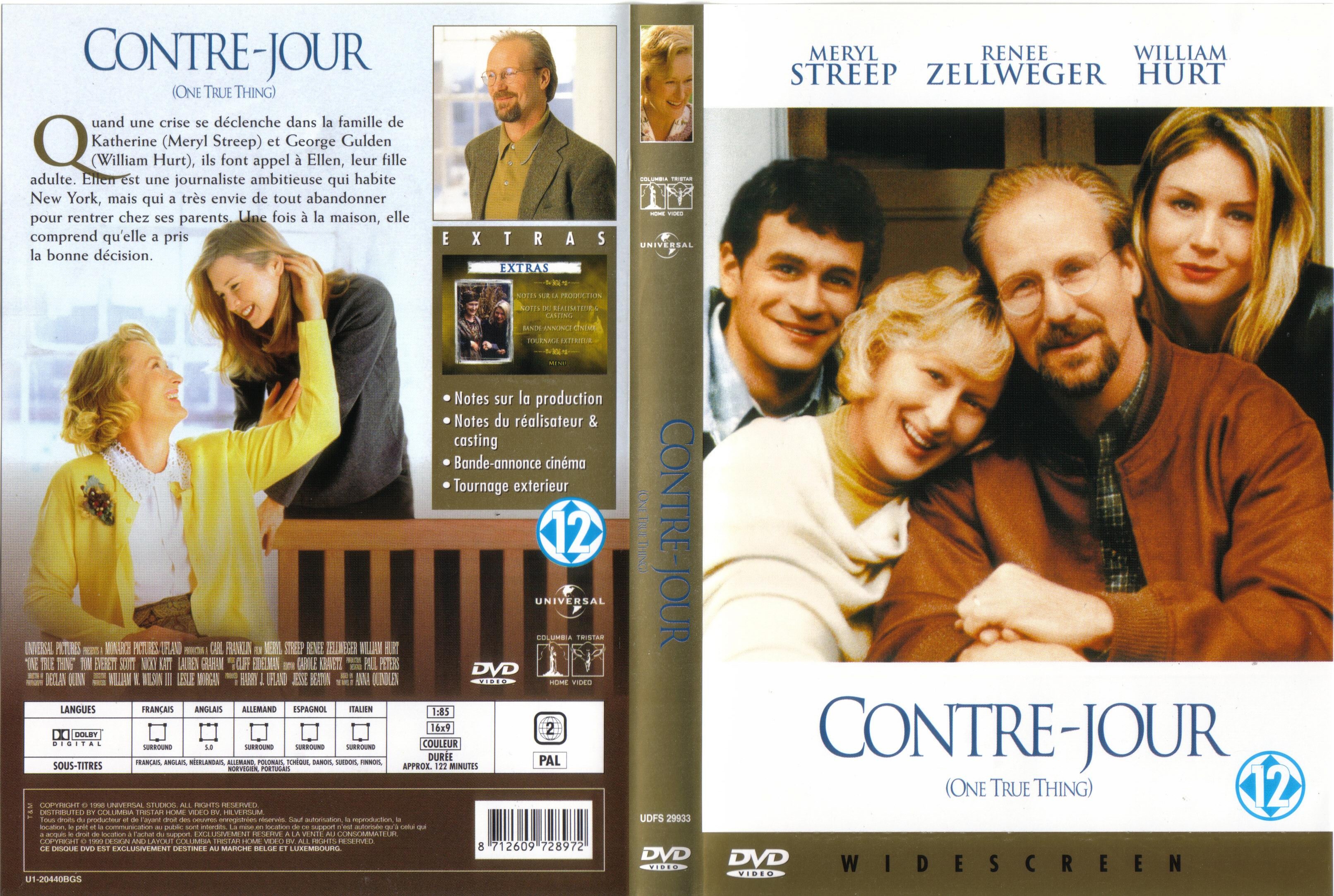 Jaquette DVD Contre-jour