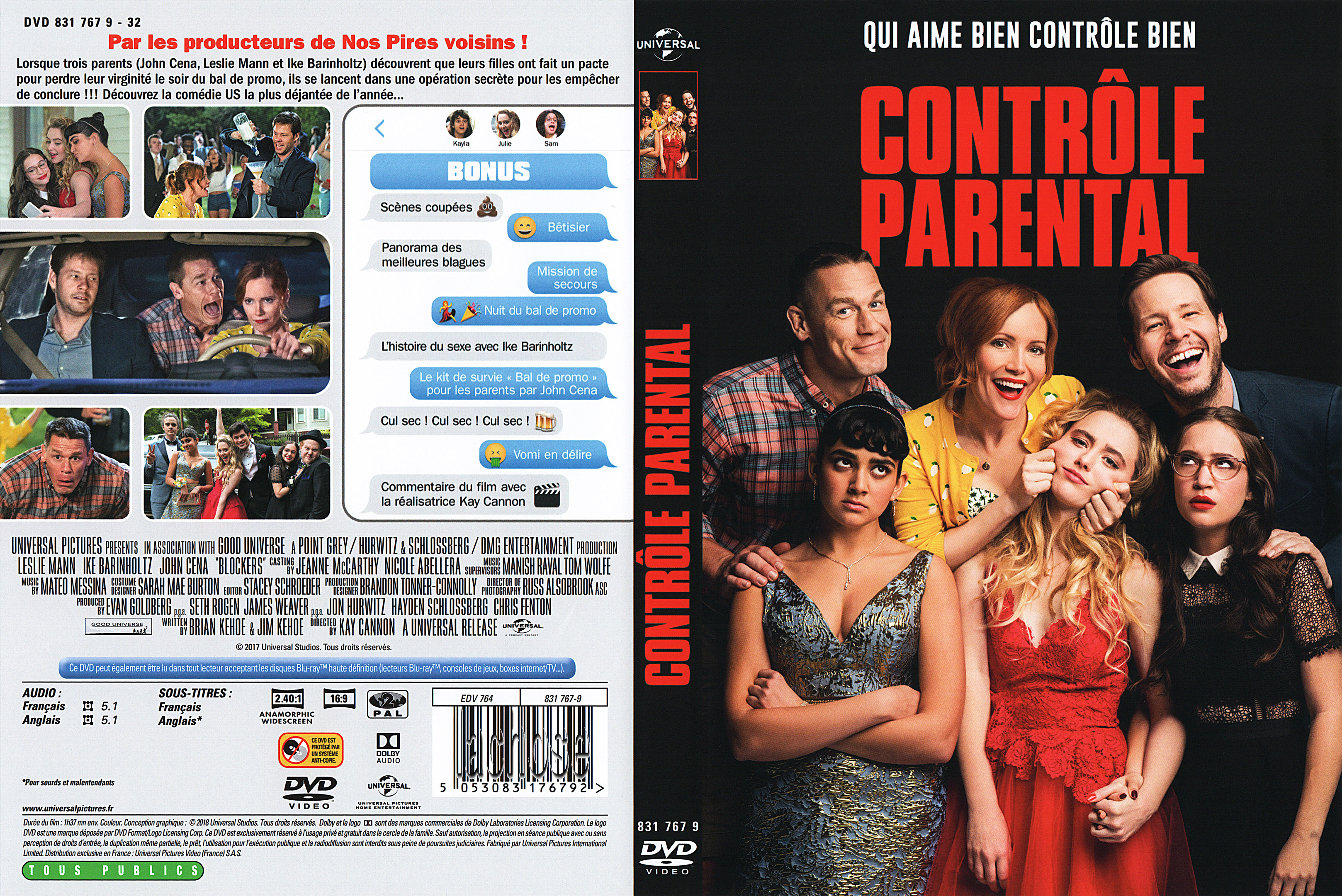 Jaquette DVD Contrle parental