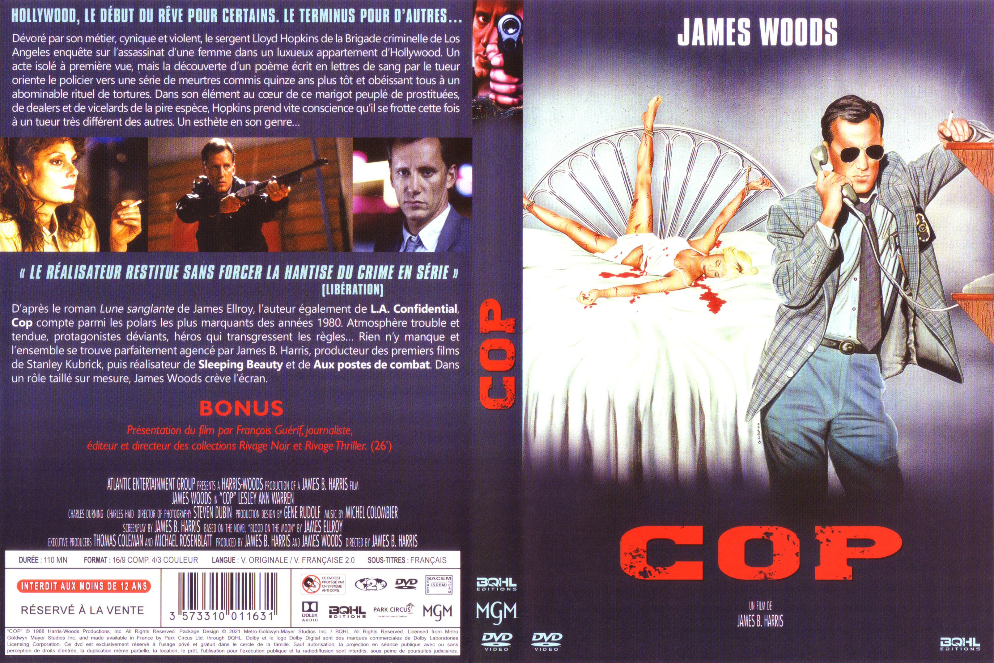 Jaquette DVD Cop (1987)