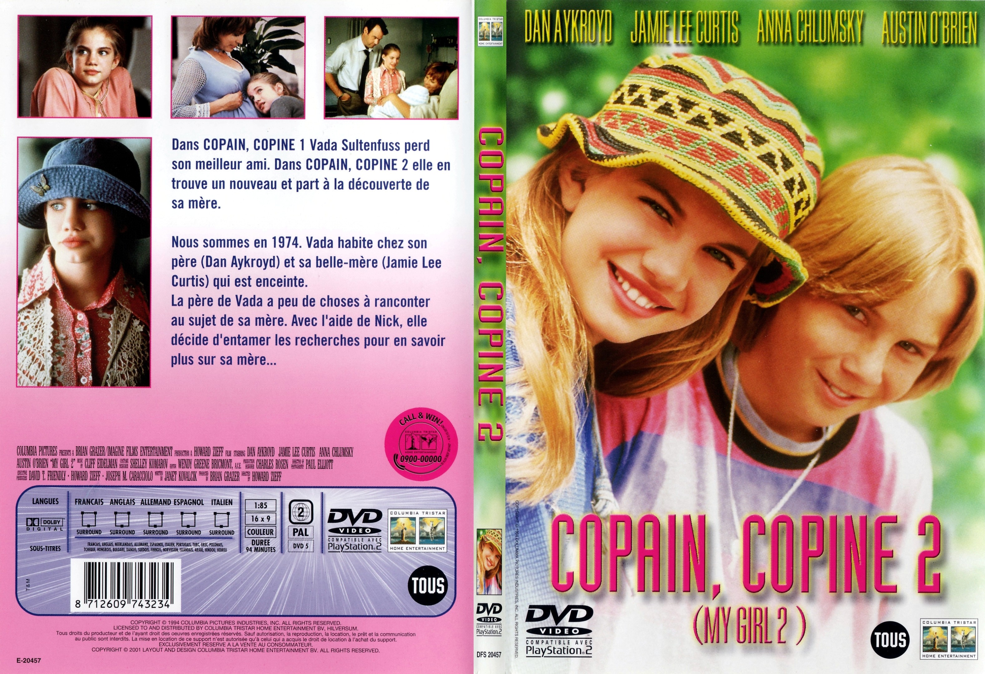 Jaquette DVD Copain copine 2  SLIM