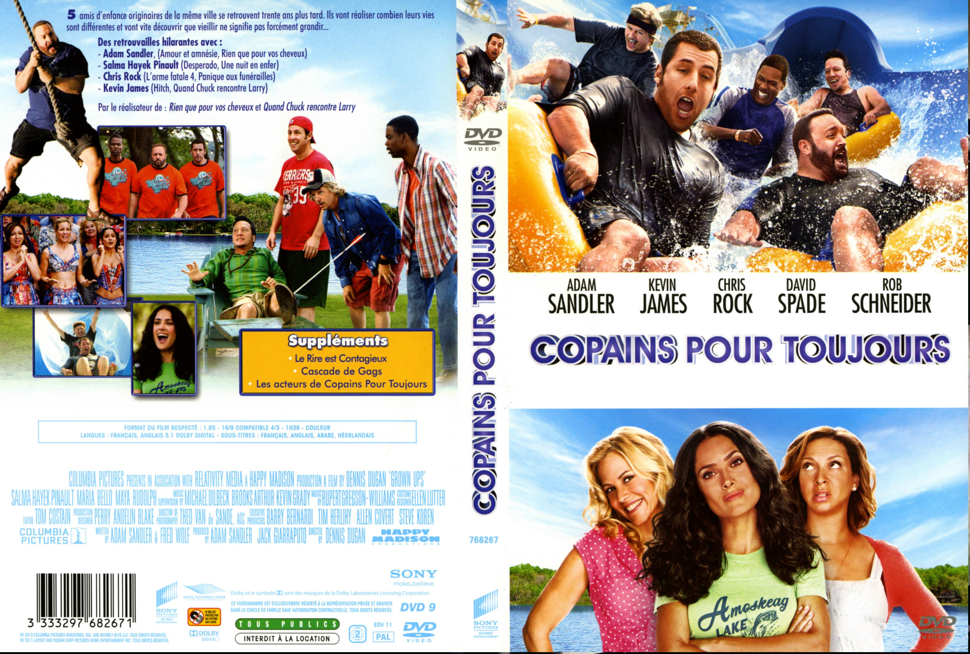 Jaquette DVD Copains pour toujours