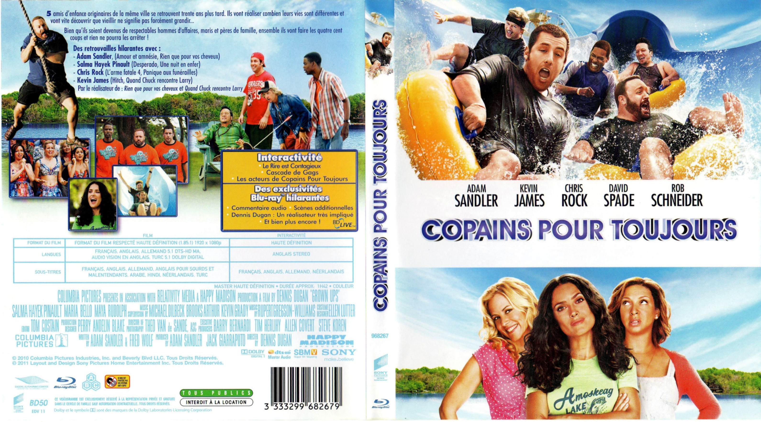 Jaquette DVD Copains pour toujours (BLU-RAY)