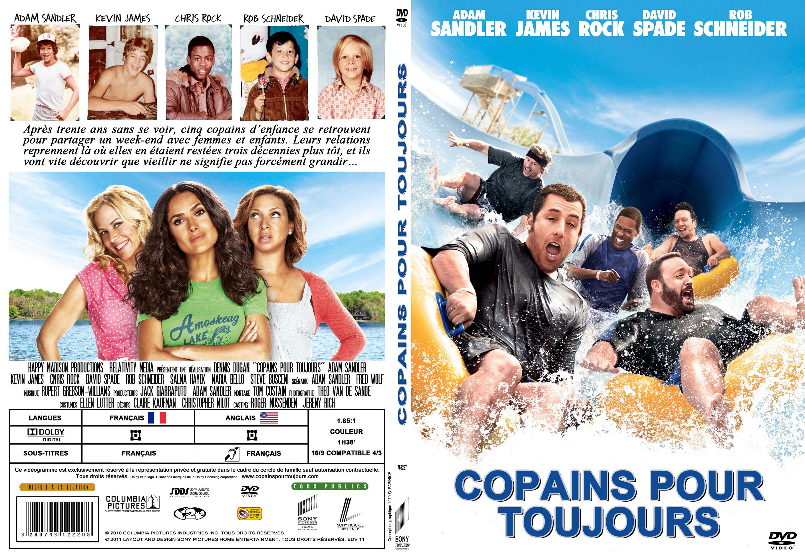 Jaquette DVD Copains pour toujours - SLIM custom