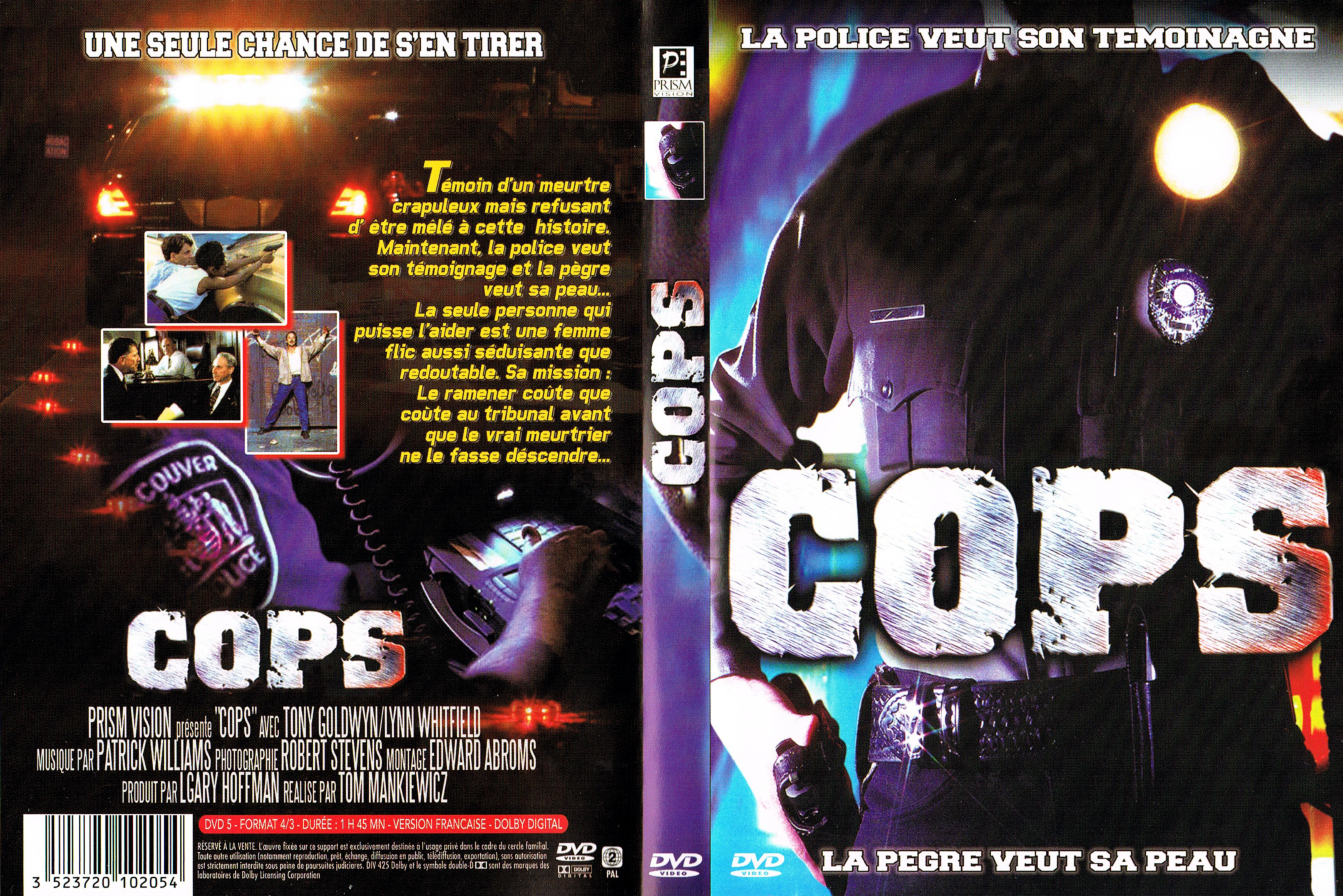 Jaquette DVD Cops (1993)