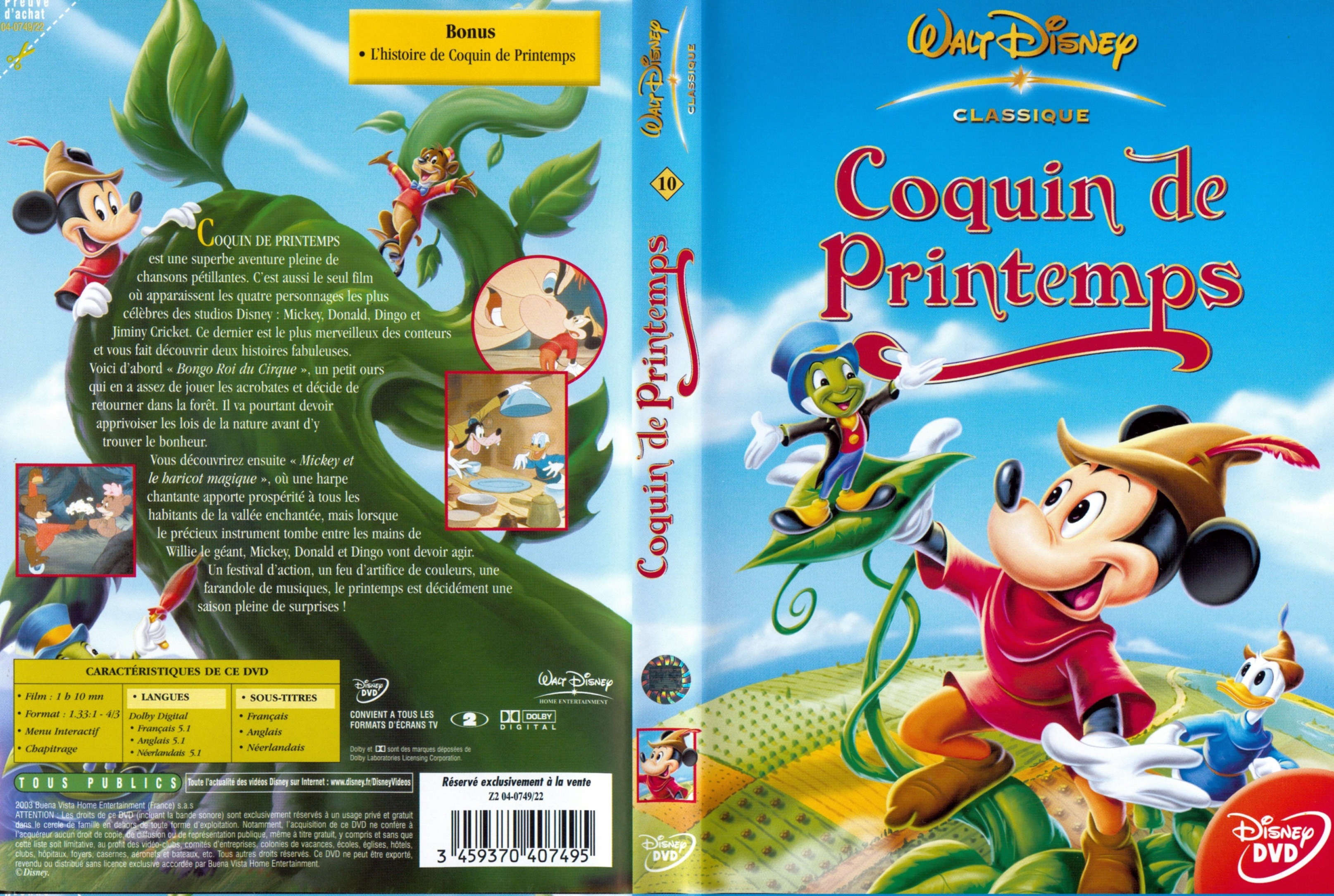 Jaquette DVD Coquin de printemps