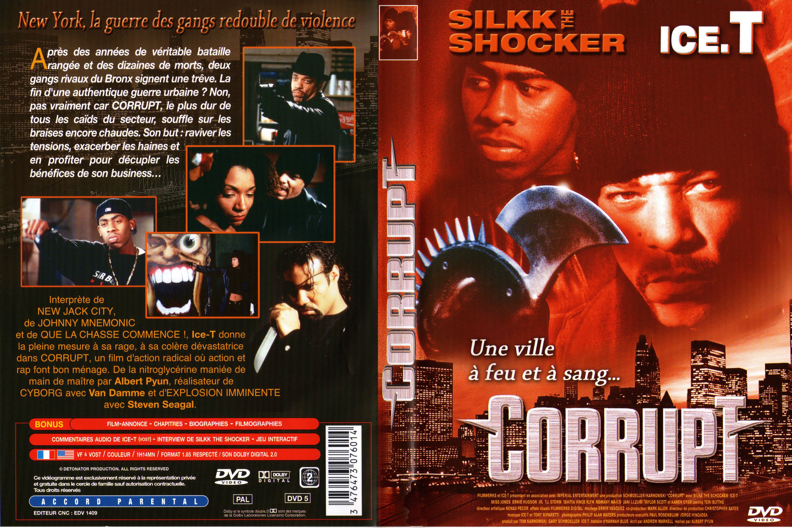 Jaquette DVD Corrupt