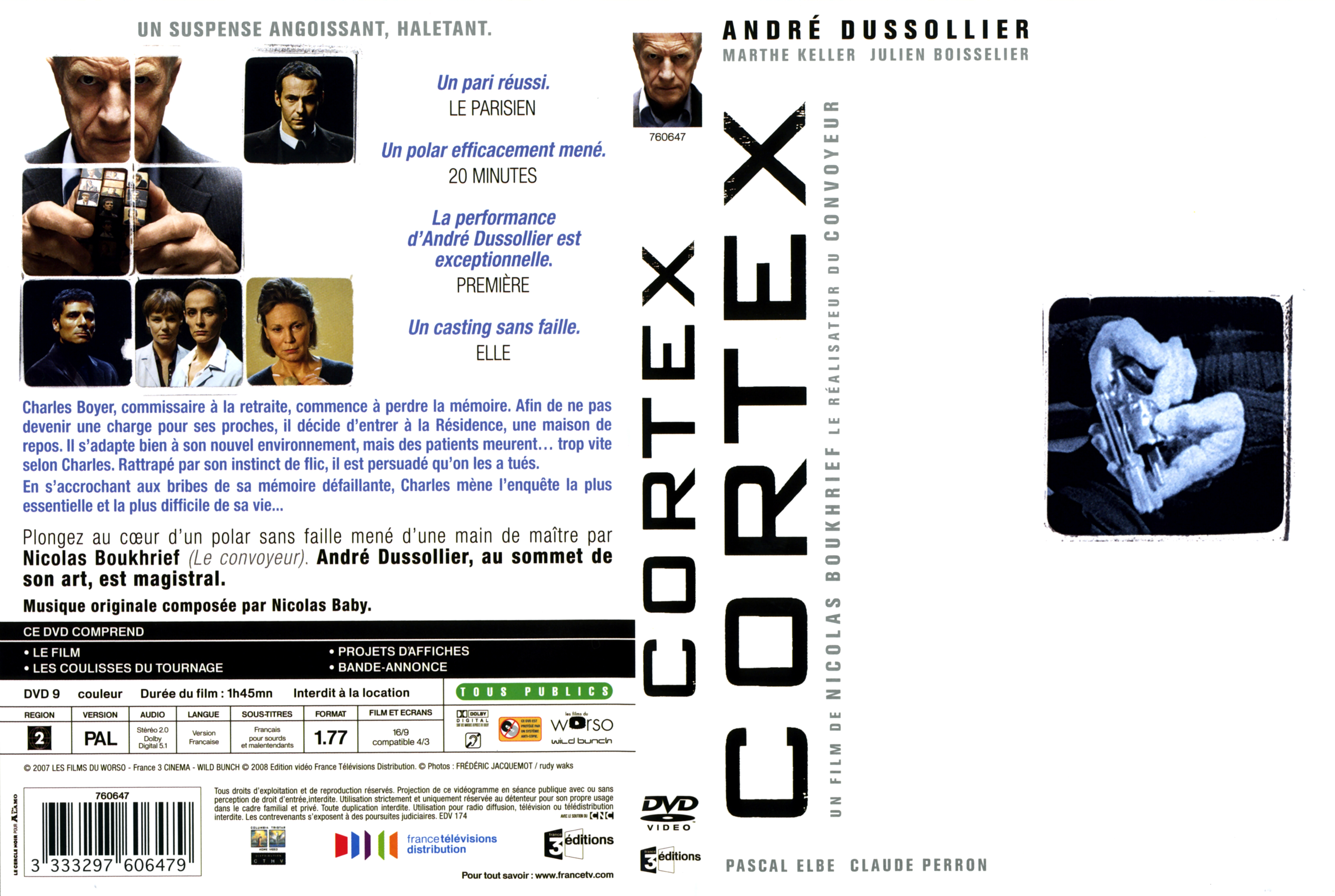 Jaquette DVD Cortex