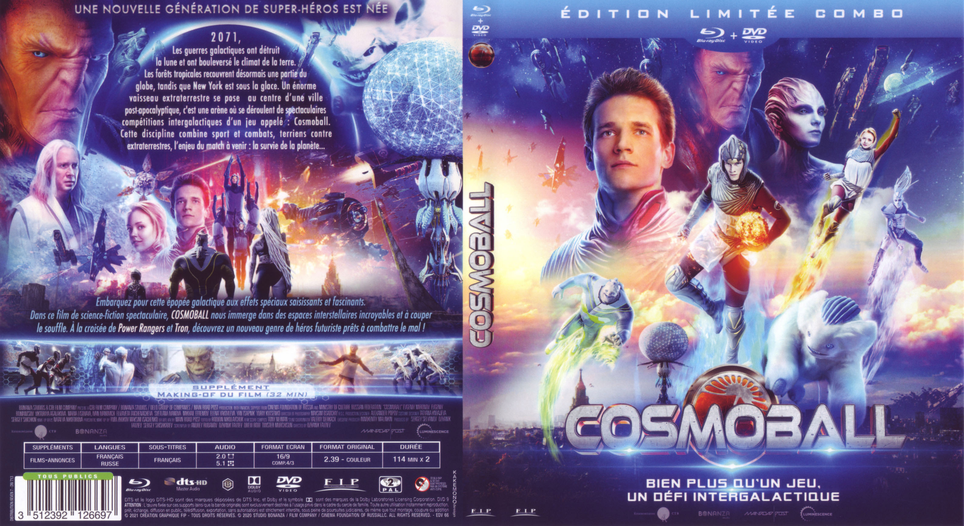 Jaquette DVD Cosmoball (BLU-RAY)