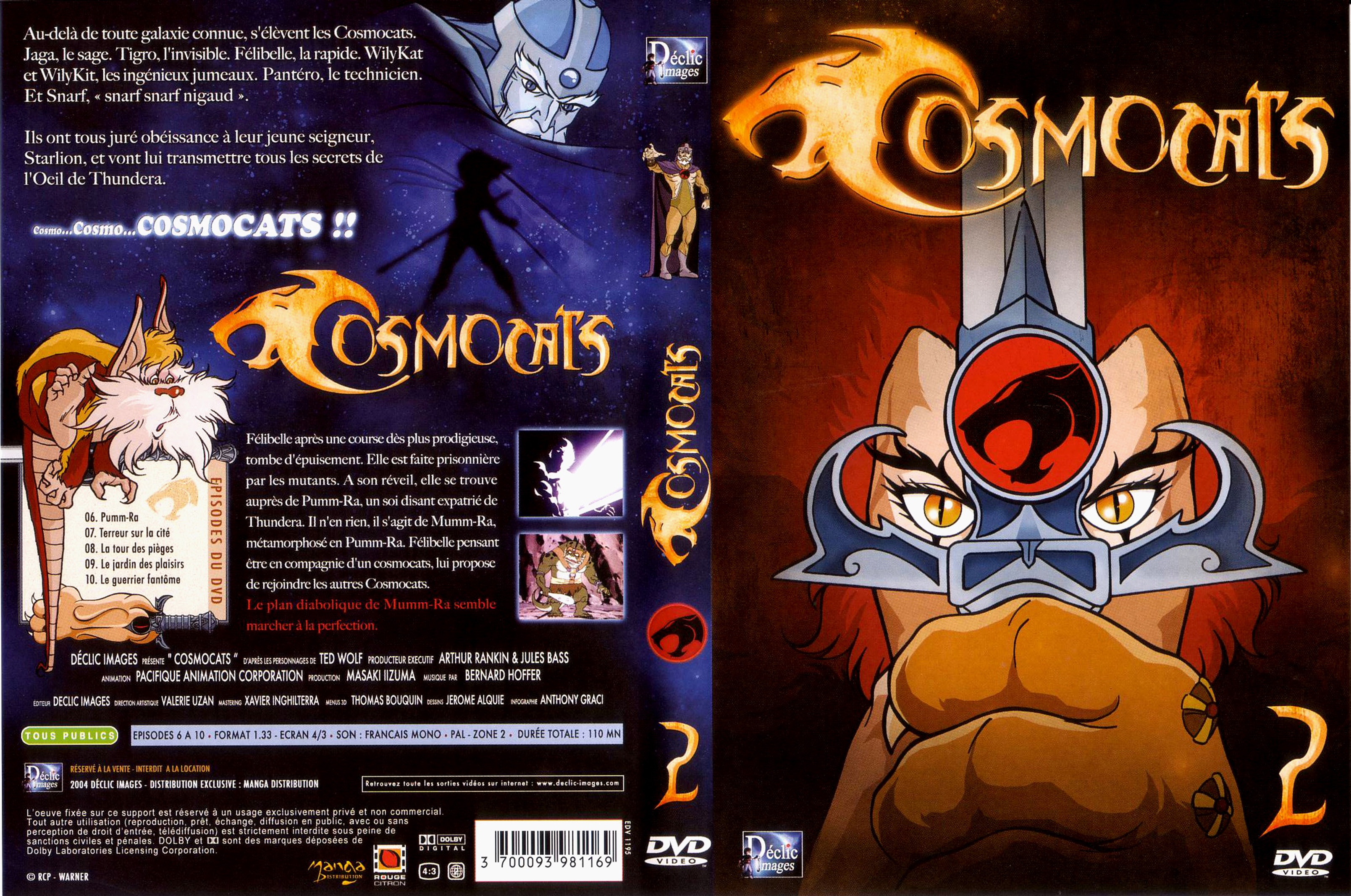 Jaquette DVD Cosmocats vol 02