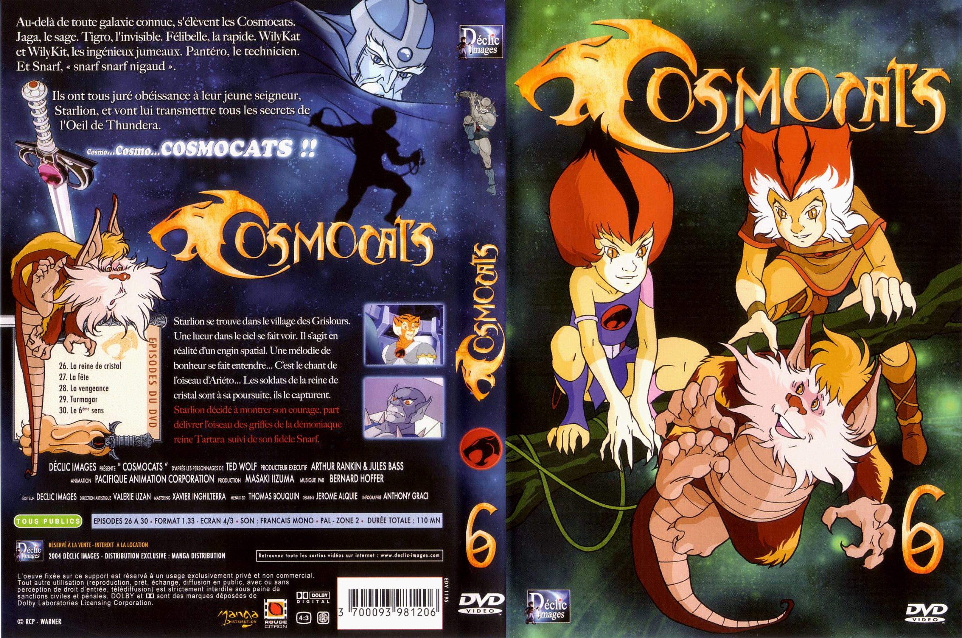 Jaquette DVD Cosmocats vol 06