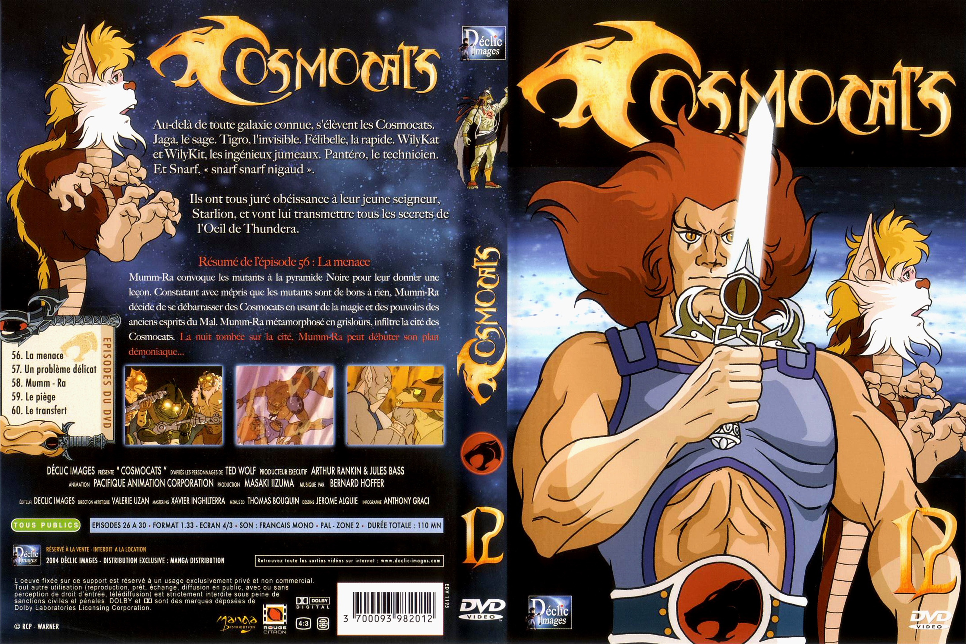Jaquette DVD Cosmocats vol 12