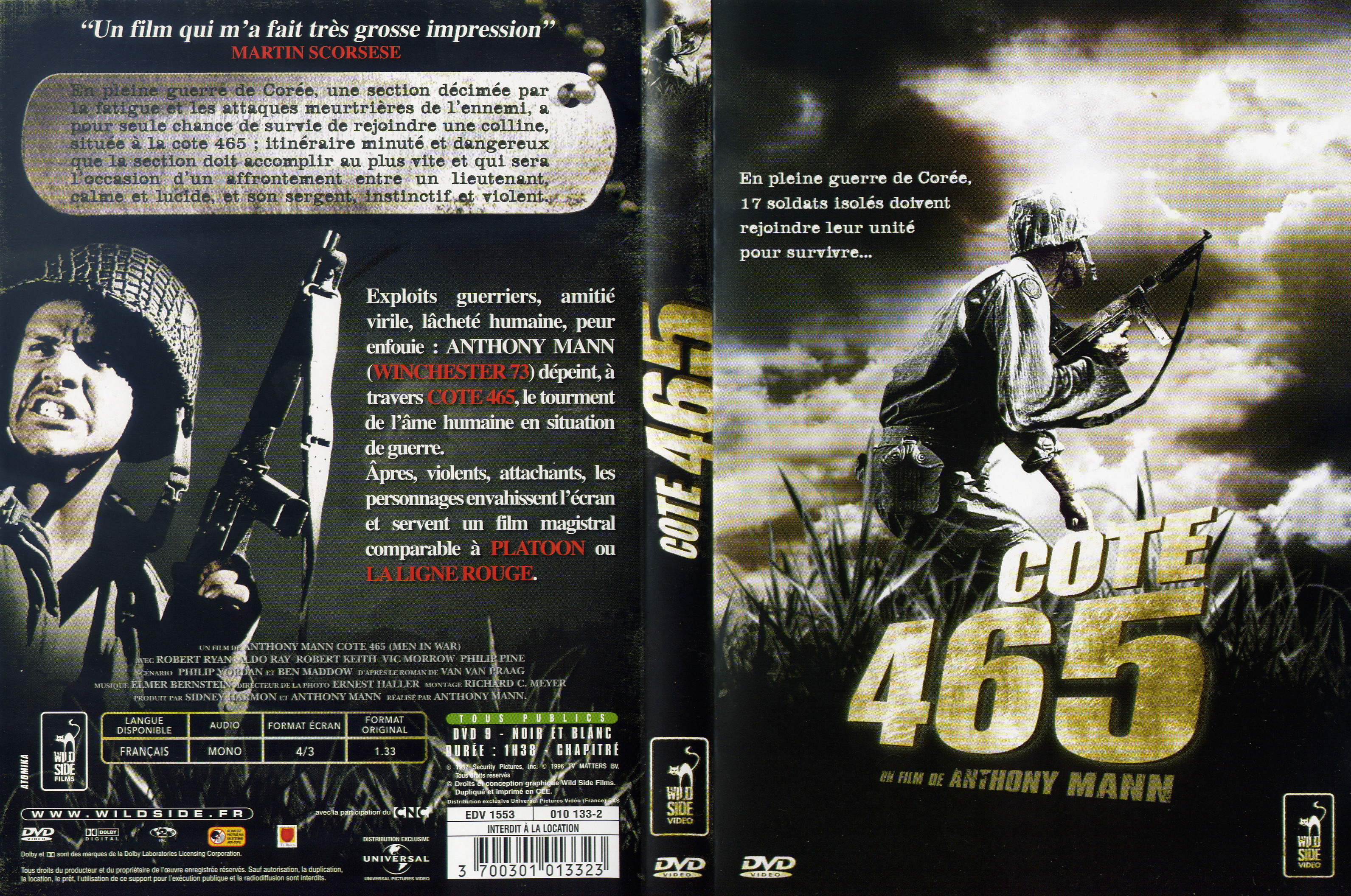 Jaquette DVD Cote 465