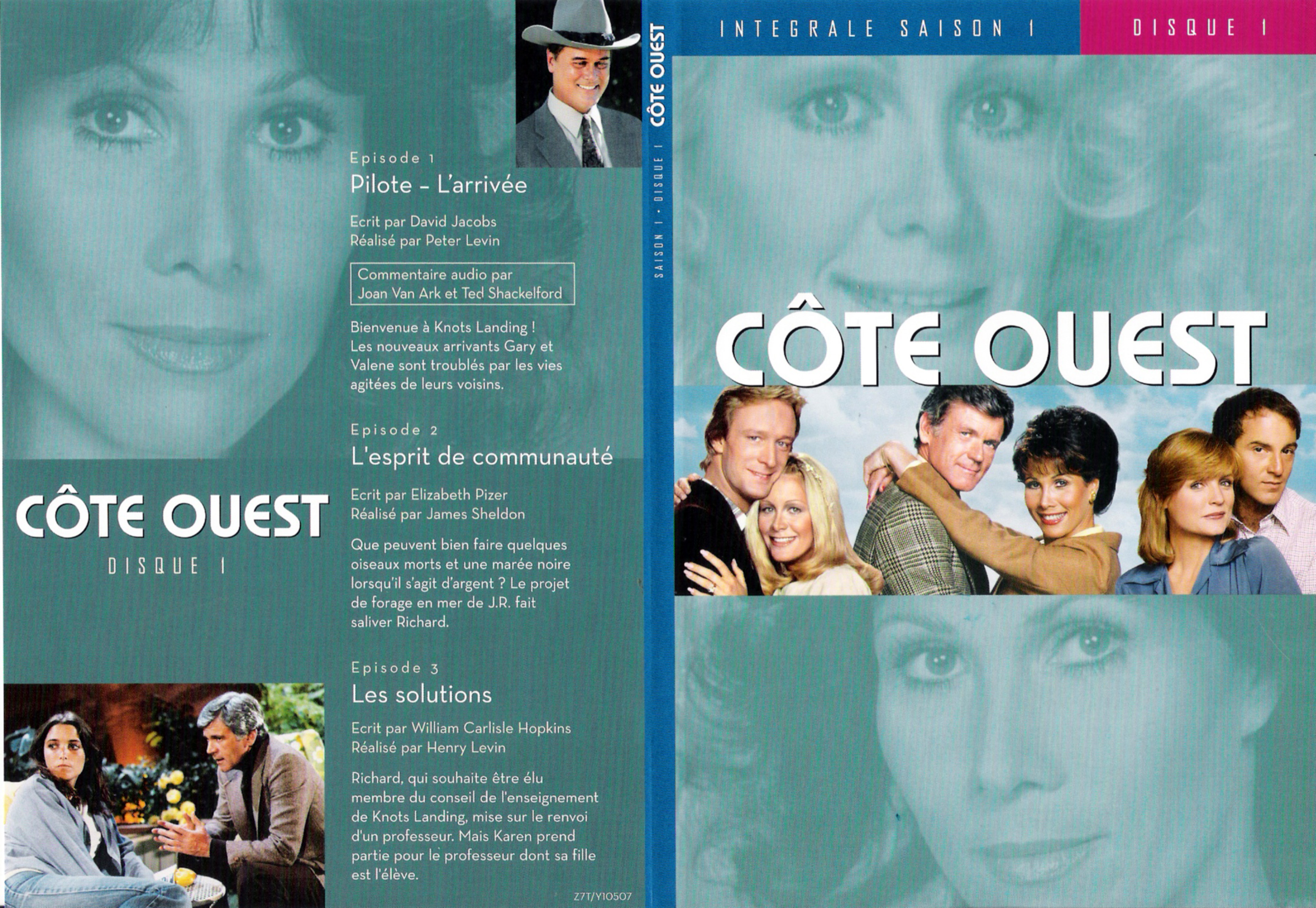 Jaquette DVD Cte Ouest Saison 1 DVD 1