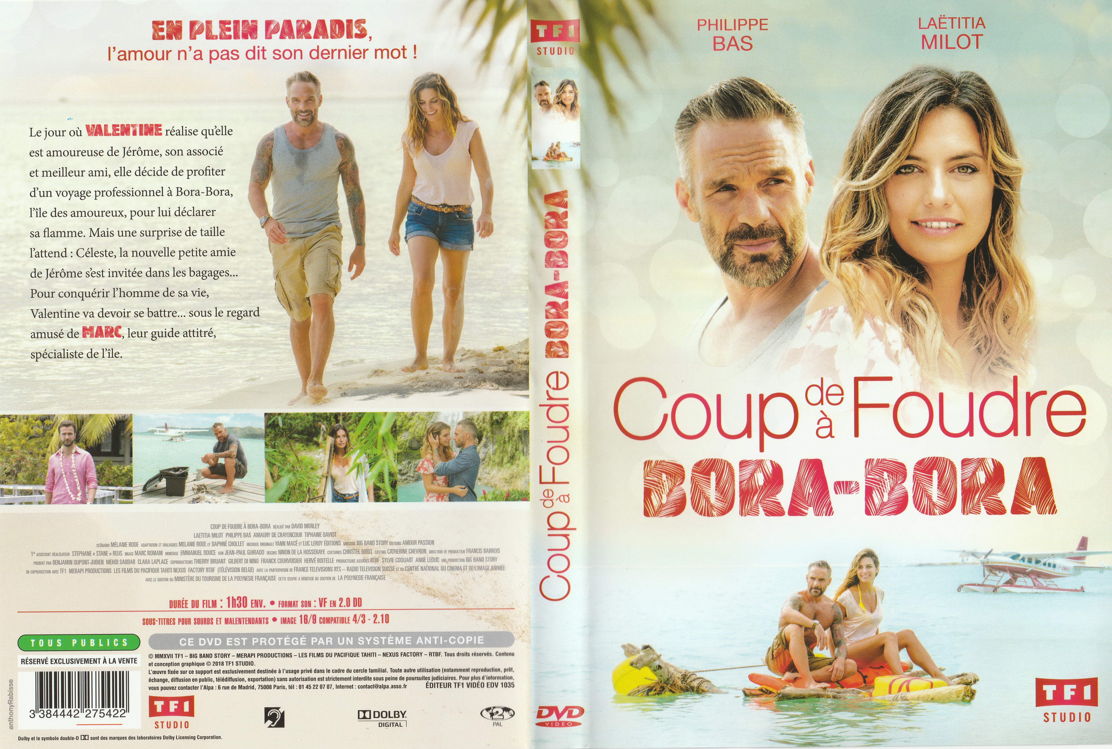 Jaquette DVD Coup de foudre  Bora-Bora