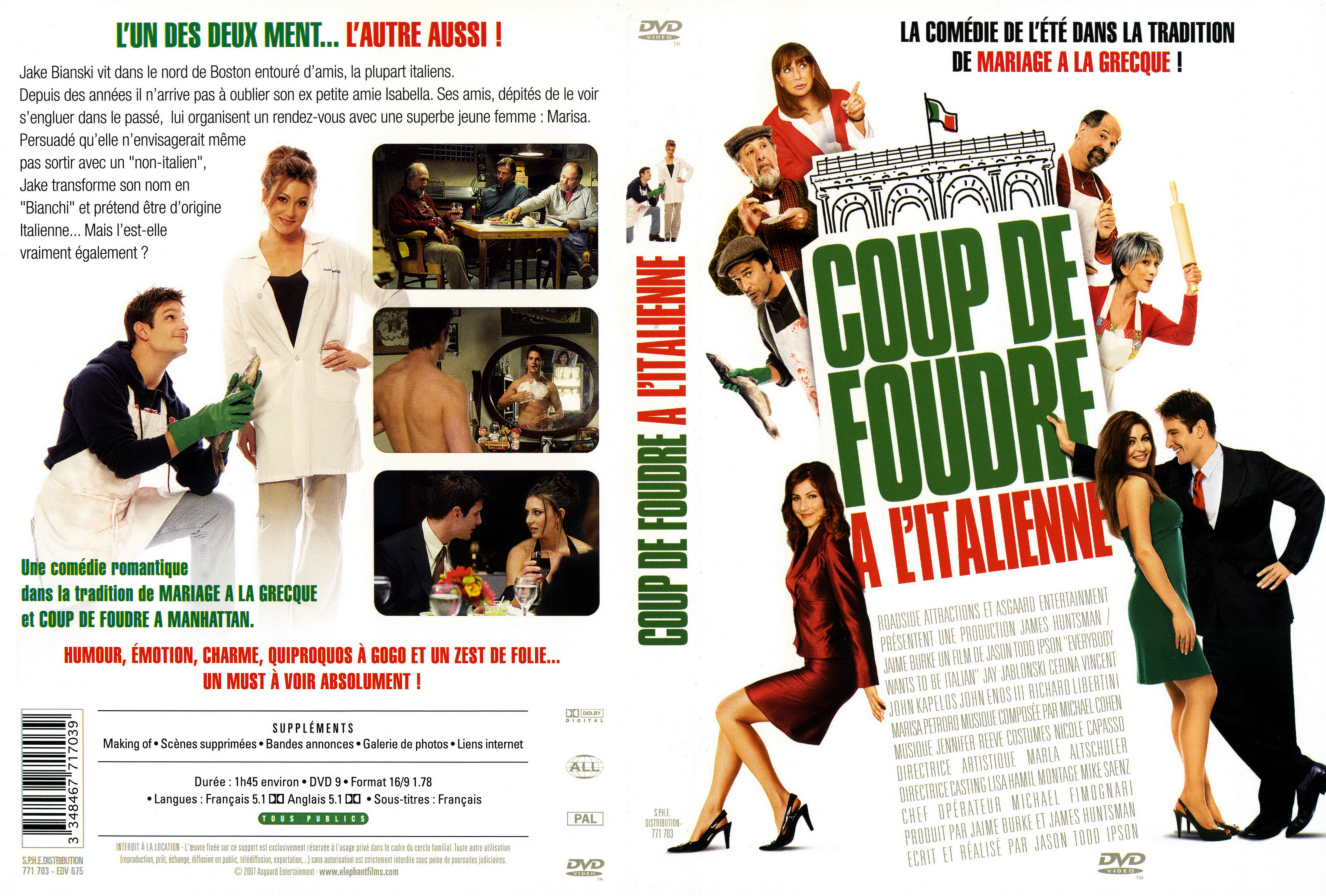 Jaquette DVD Coup de foudre  l