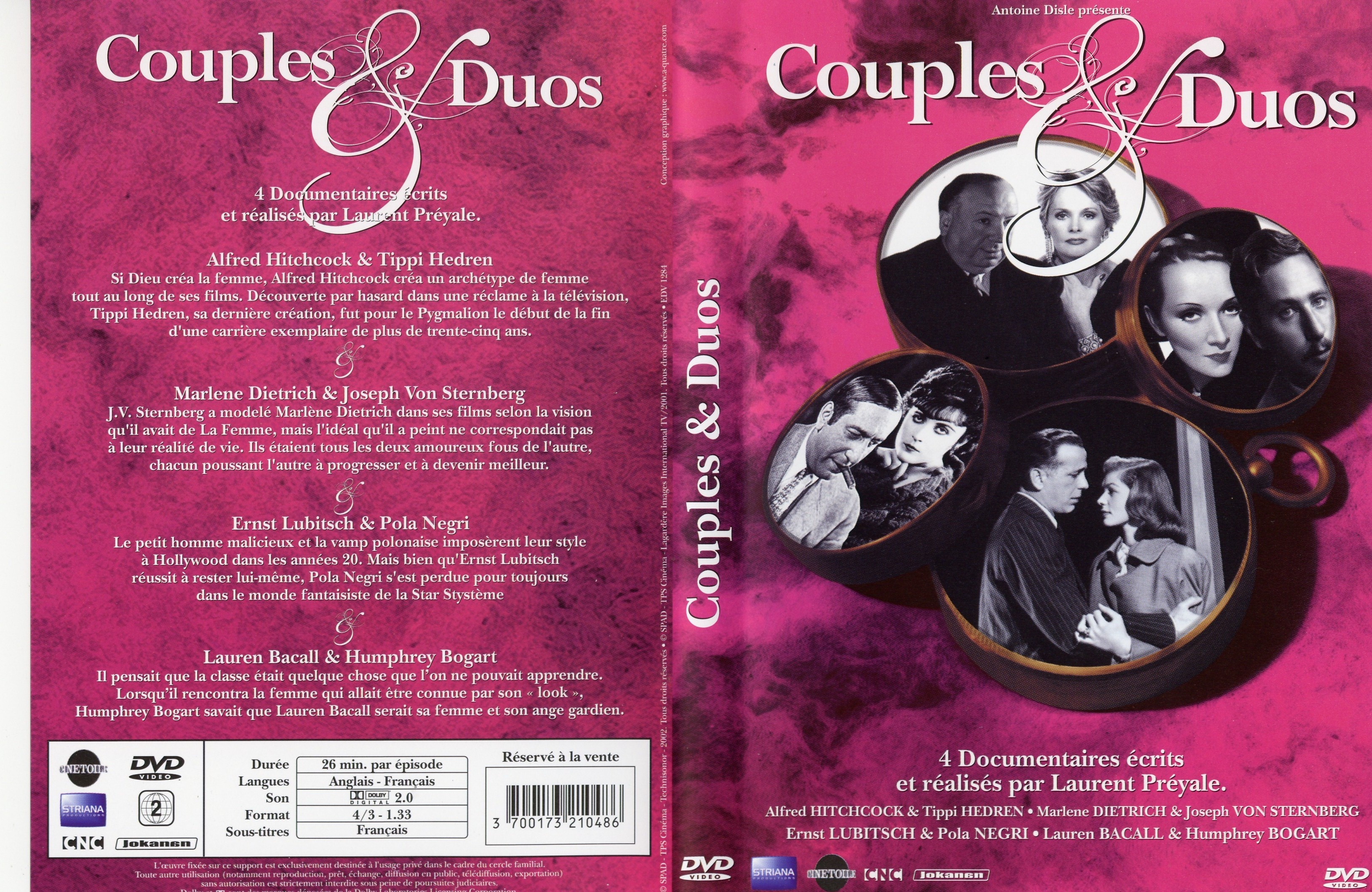 Jaquette DVD Couples et duos DVD 03