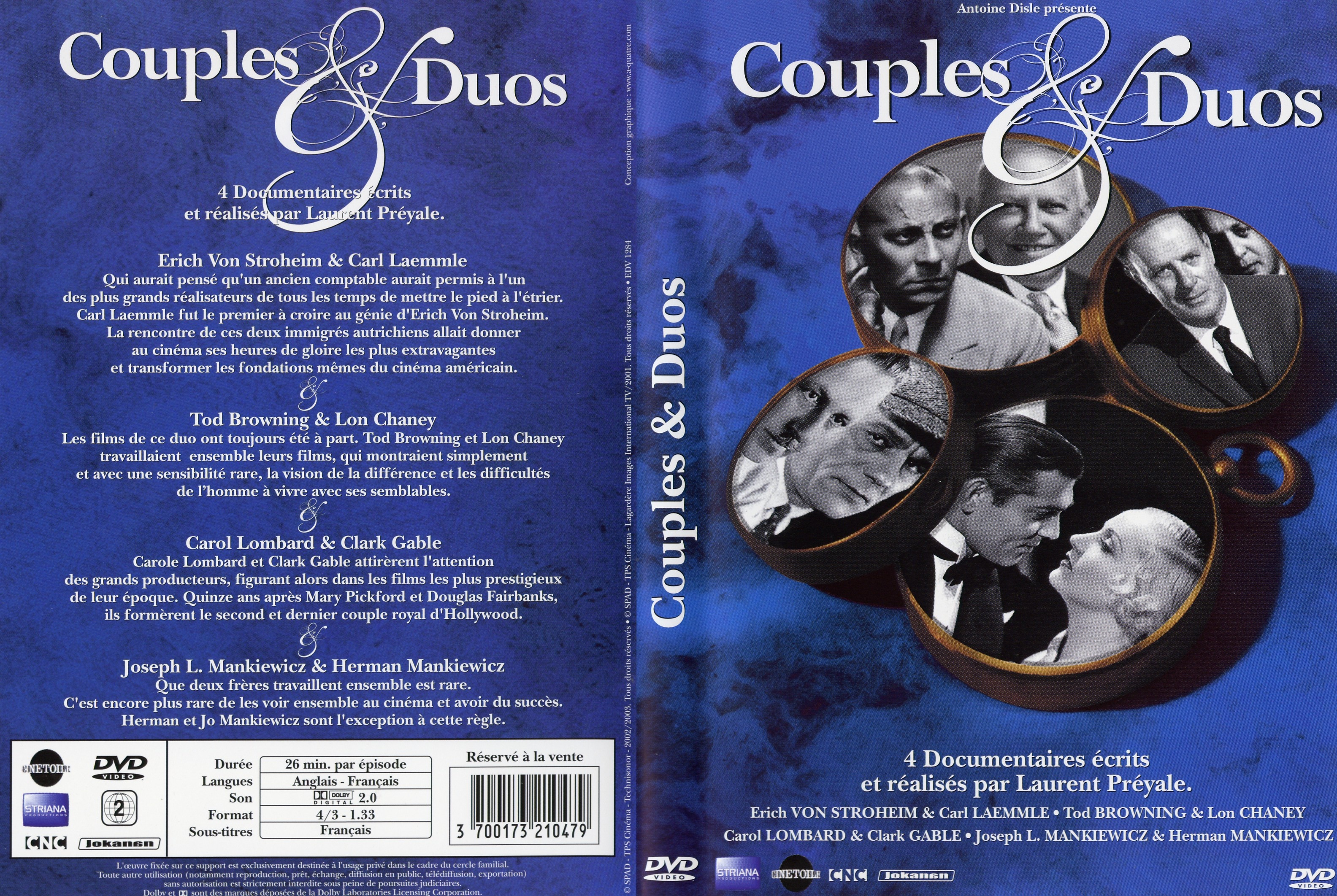 Jaquette DVD Couples et duos DVD 05