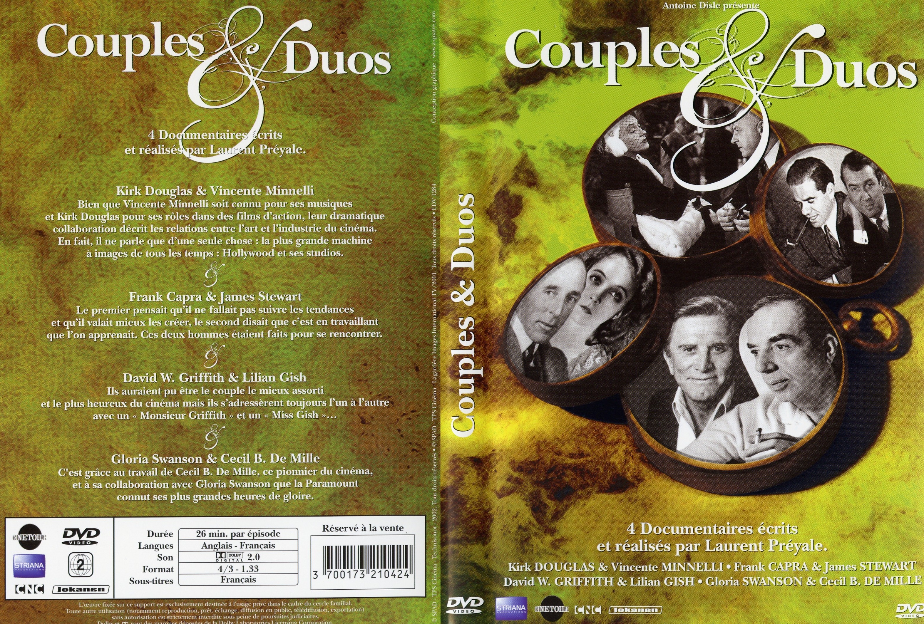 Jaquette DVD Couples et duos DVD 08