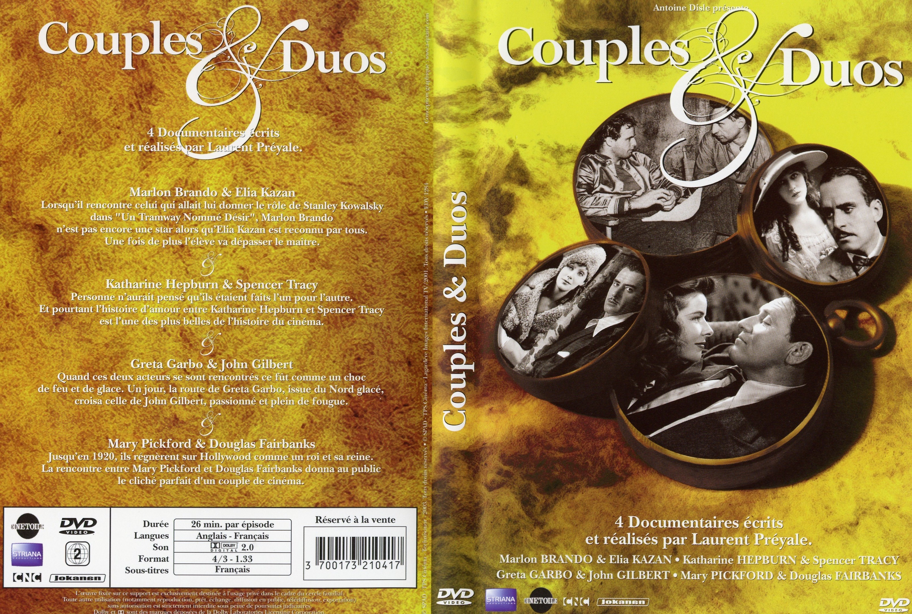 Jaquette DVD Couples et duos DVD 09